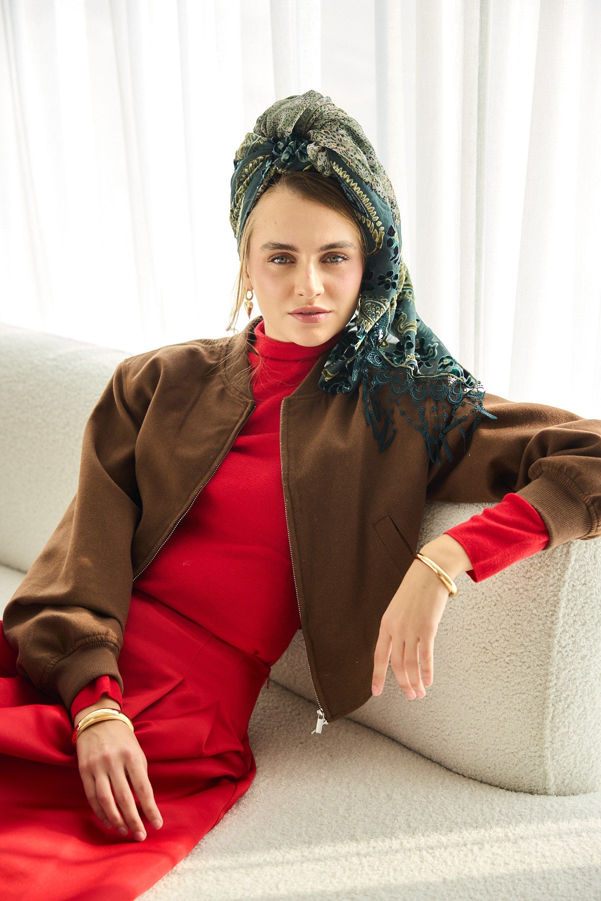 מטפחת צעיף ברק