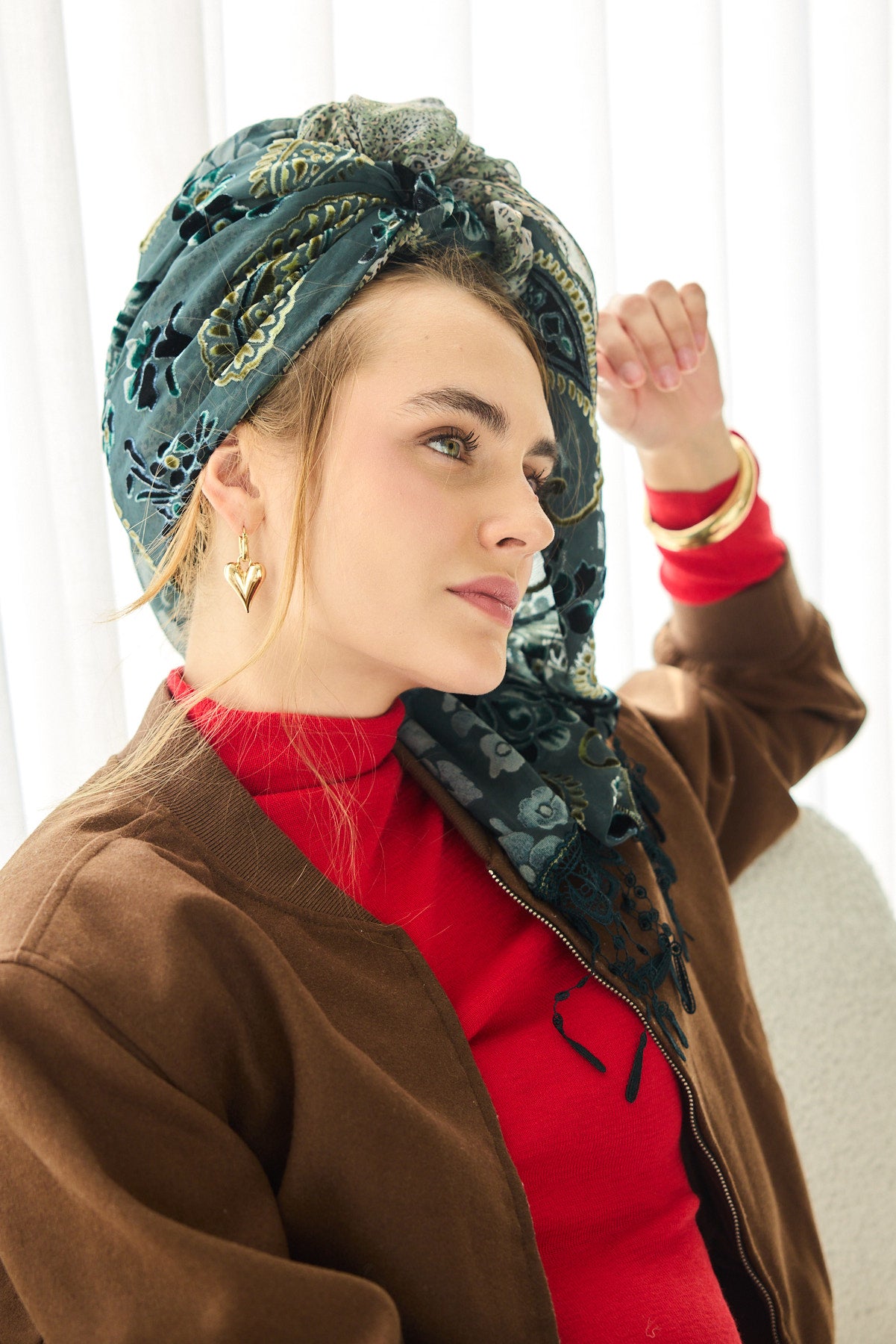 מטפחת צעיף ברק