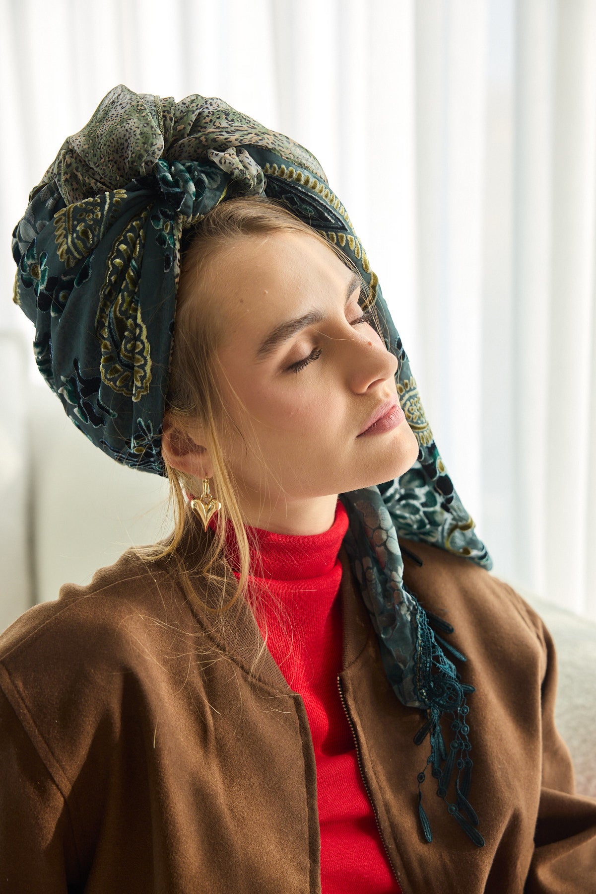 מטפחת צעיף ברק