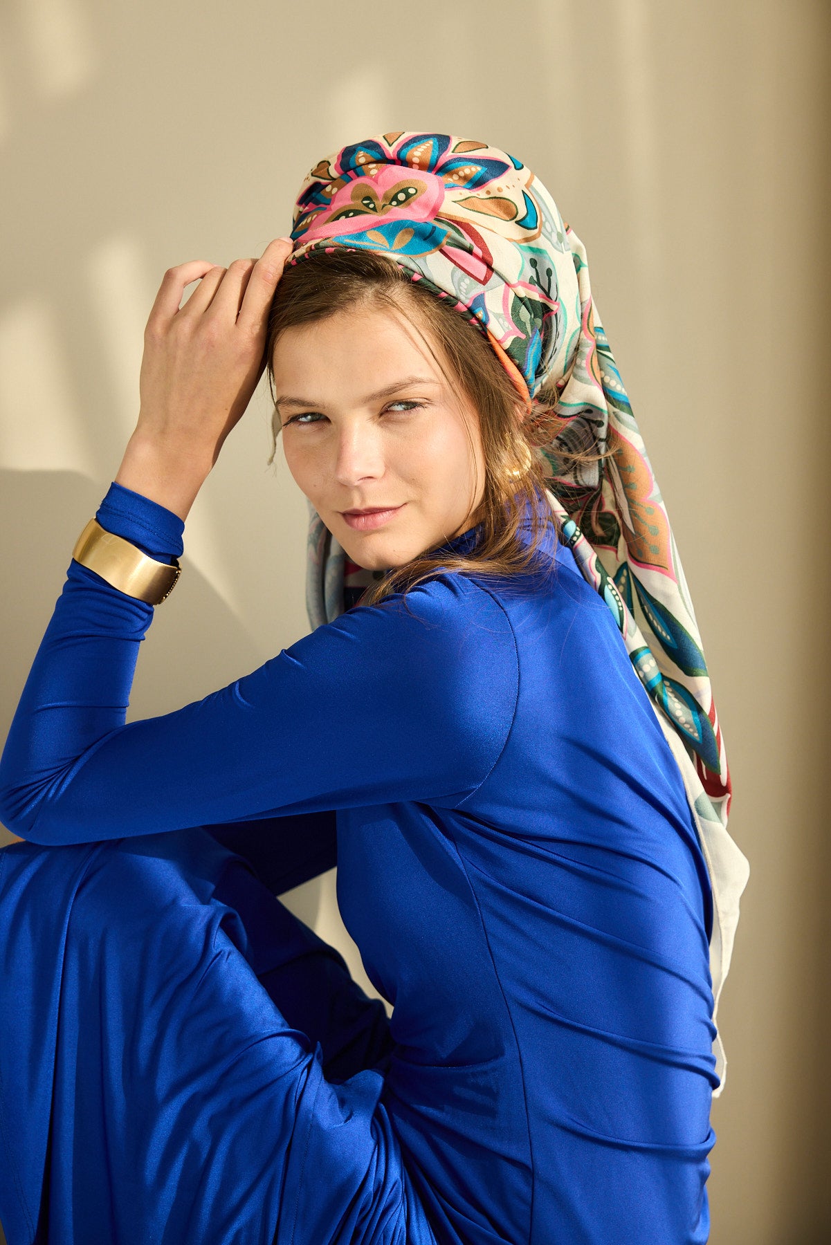 מטפחת מרובעת טל