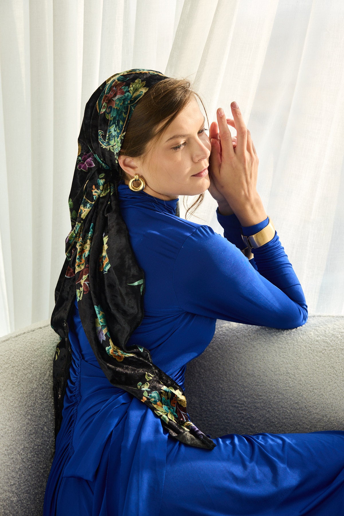 מטפחת משולשת סער