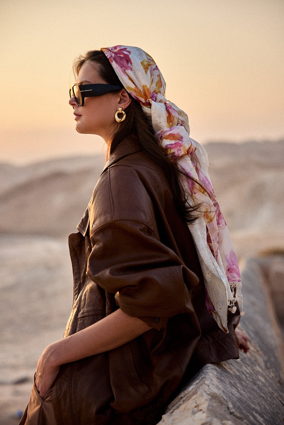 מטפחת מרובעת אמה