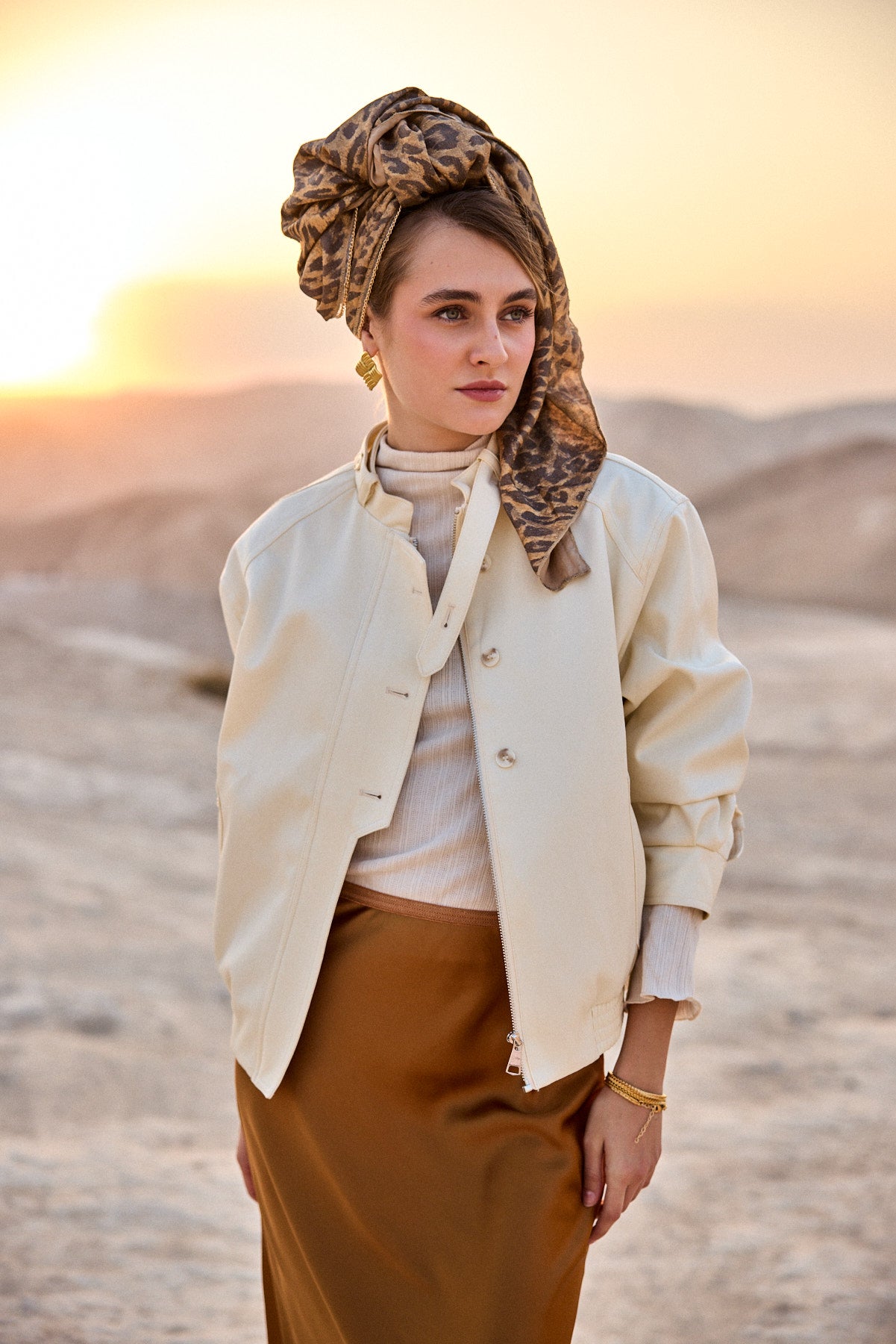 מטפחת צעיף אגם