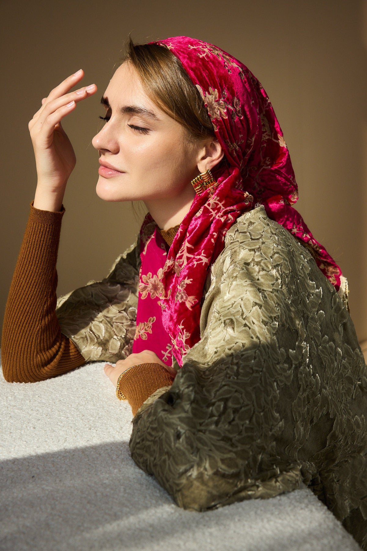 מטפחת משולשת תאיר