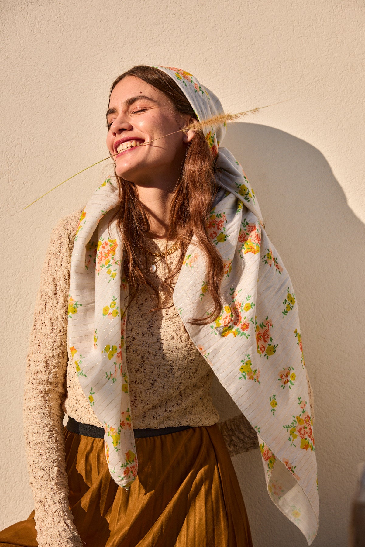 מטפחת מרובעת חמניה