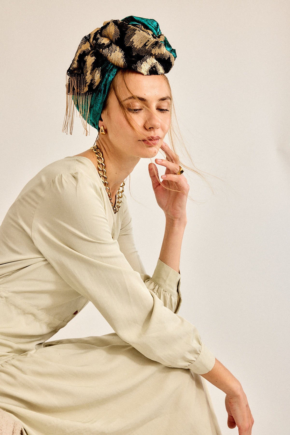 מטפחת צעיף טופז