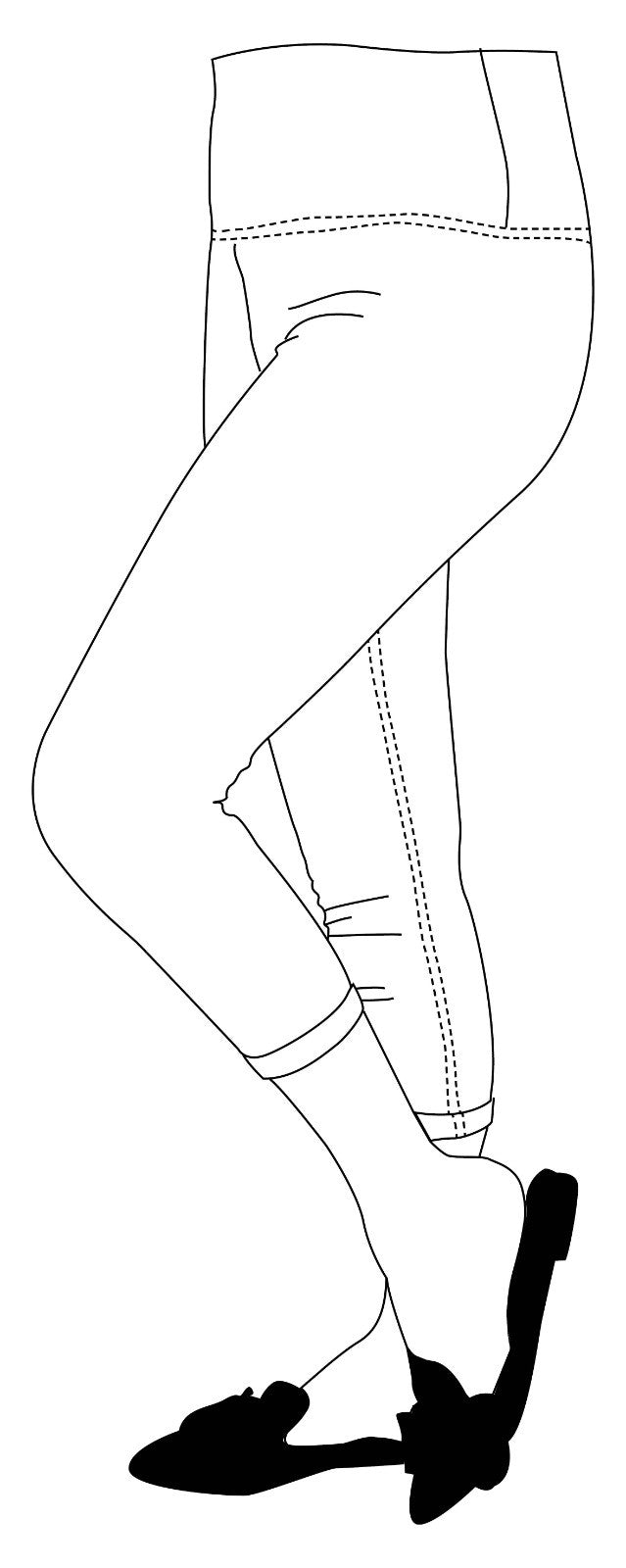 הדרא,טייץ ג'ינס כחול קלאסי