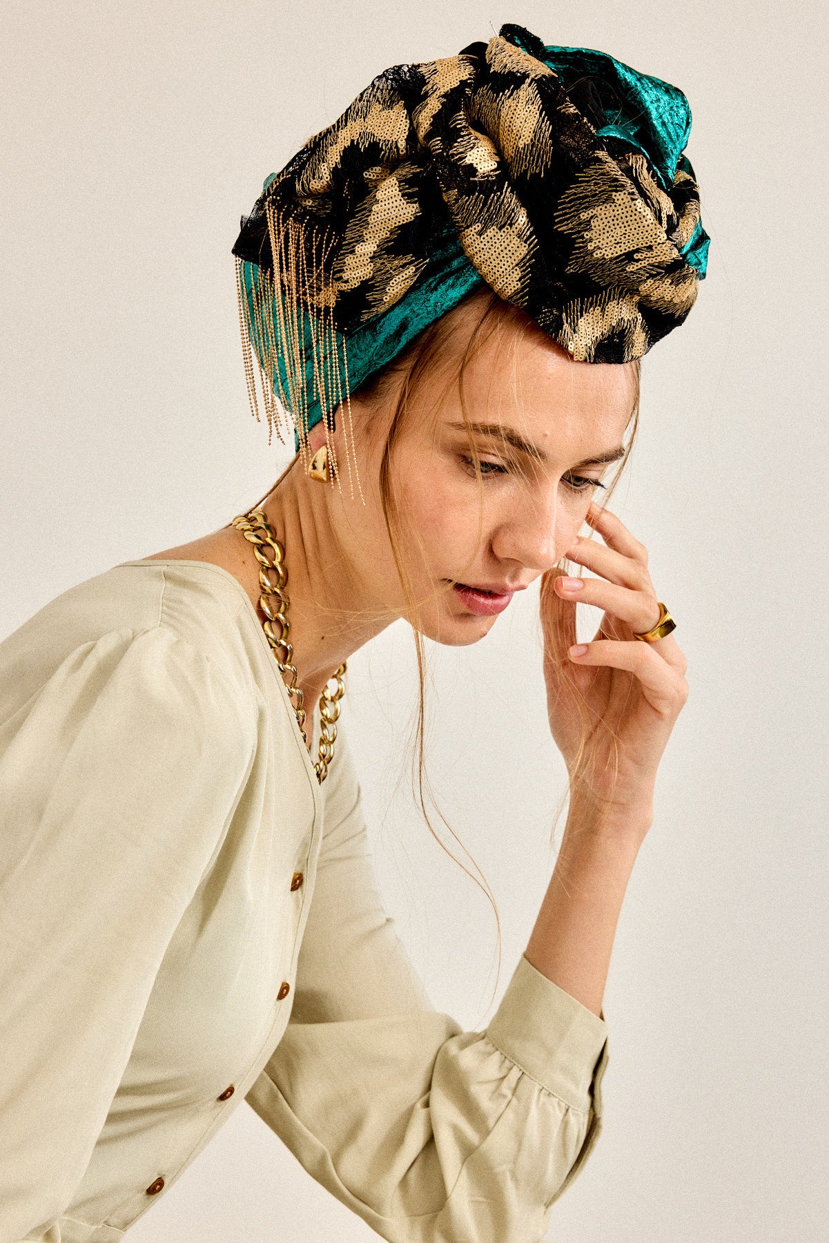 מטפחת צעיף טופז