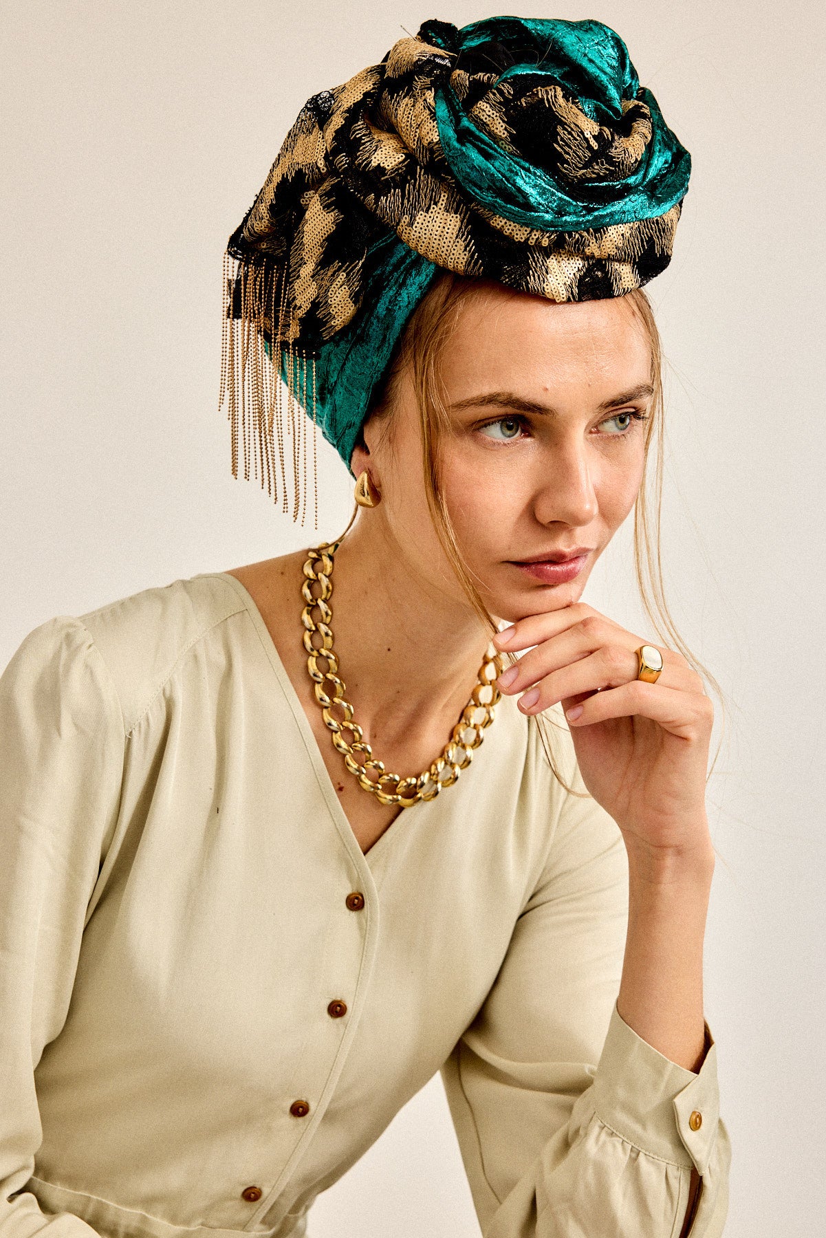 מטפחת צעיף טופז