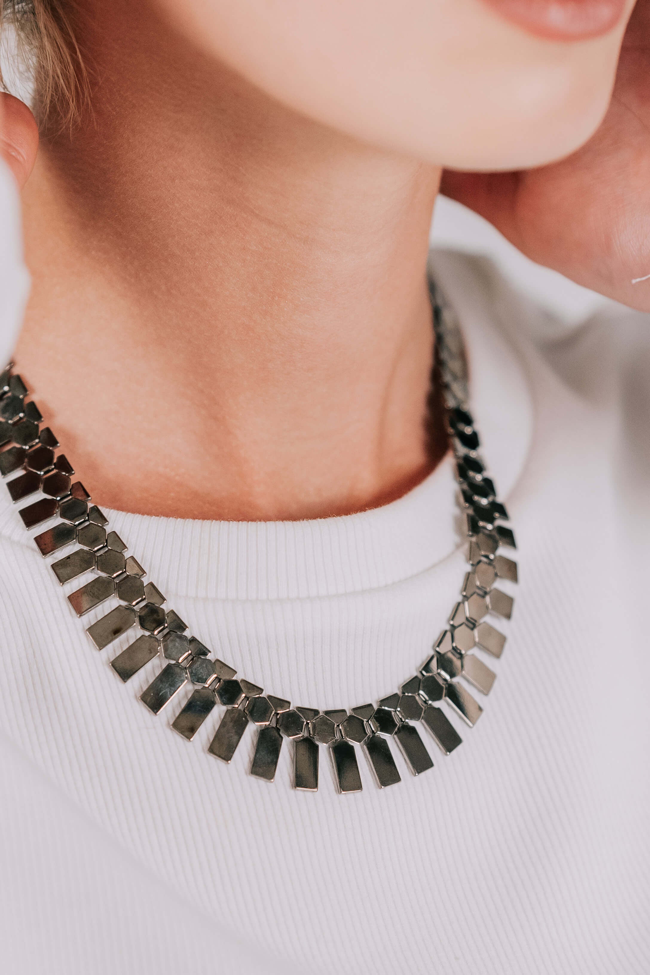 שרשרת קלודט כסף מושחר