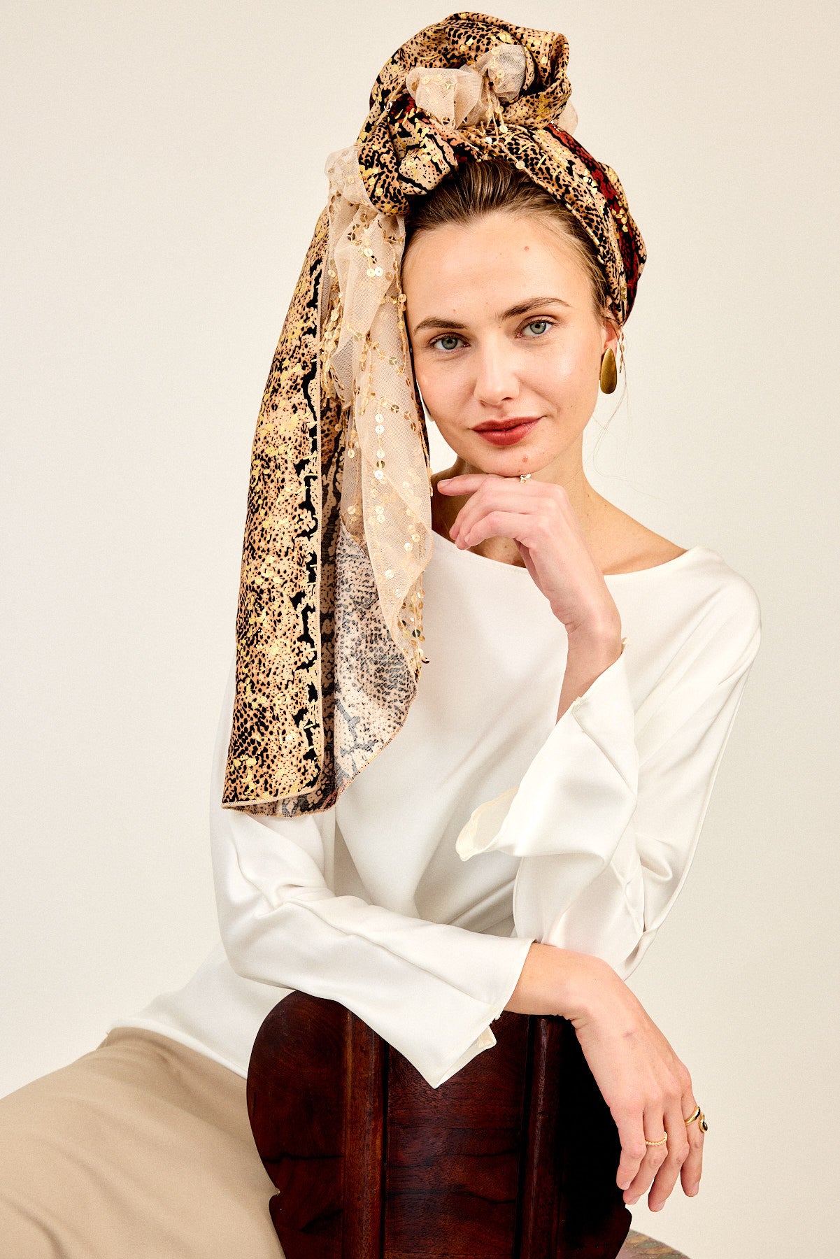 מטפחת צעיף זוהר