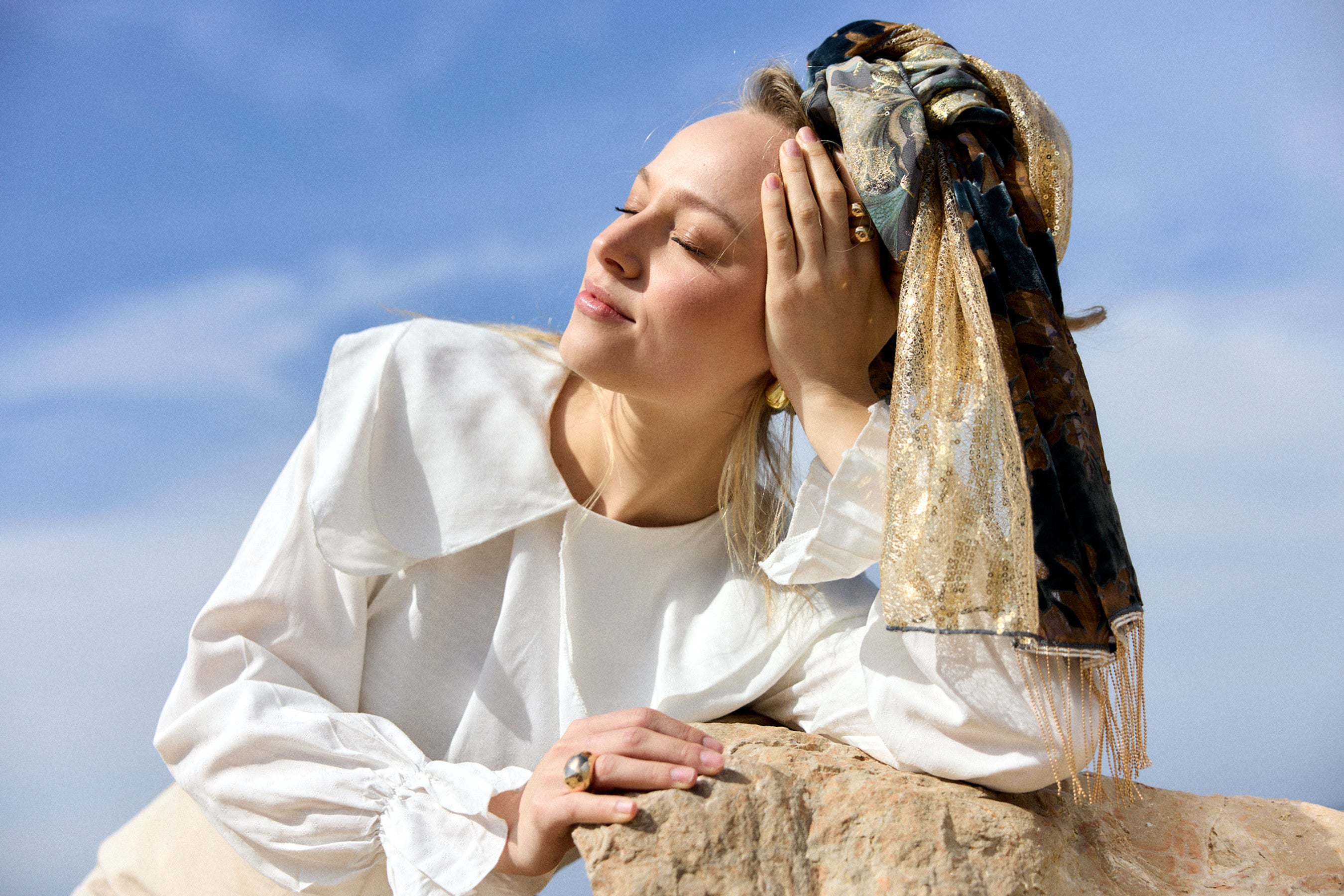 מטפחת צעיף רקיע