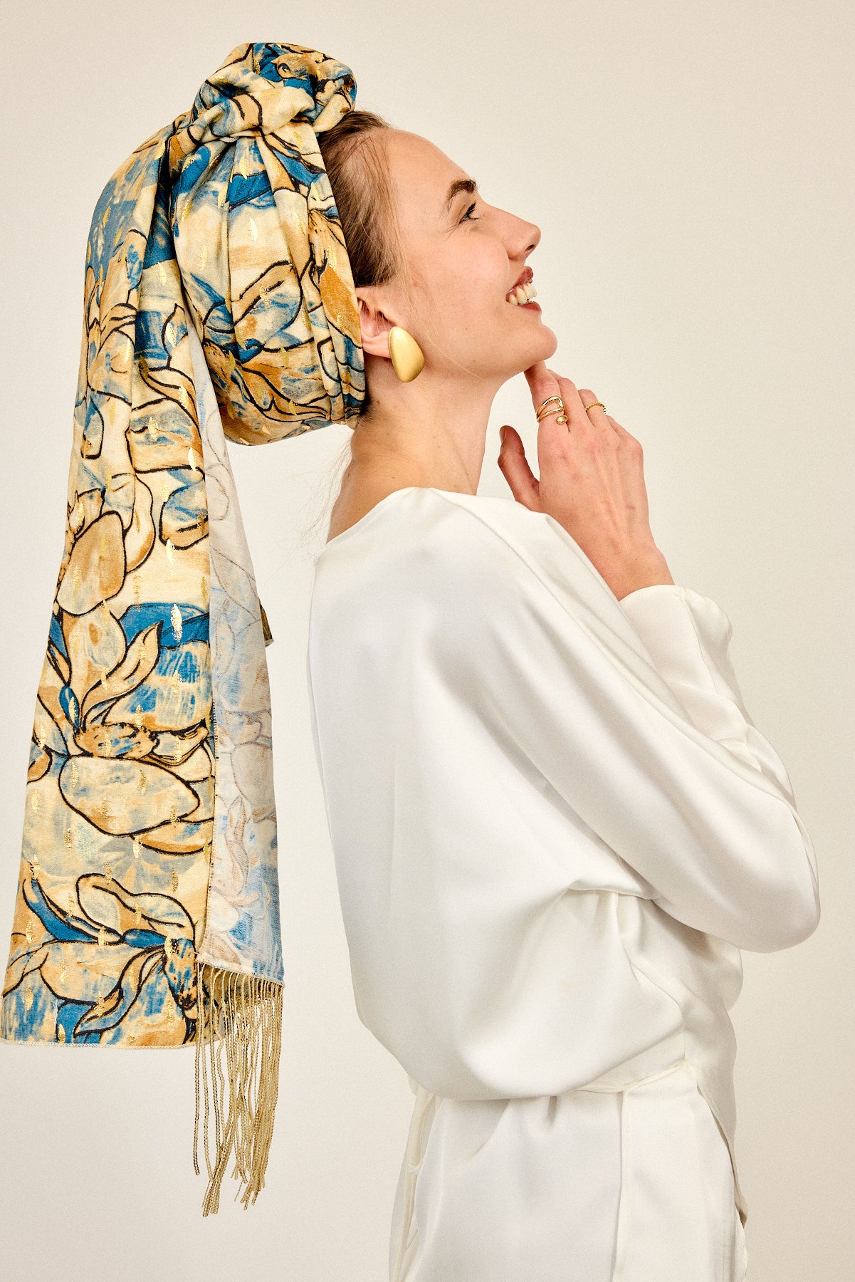 מטפחת צעיף גל