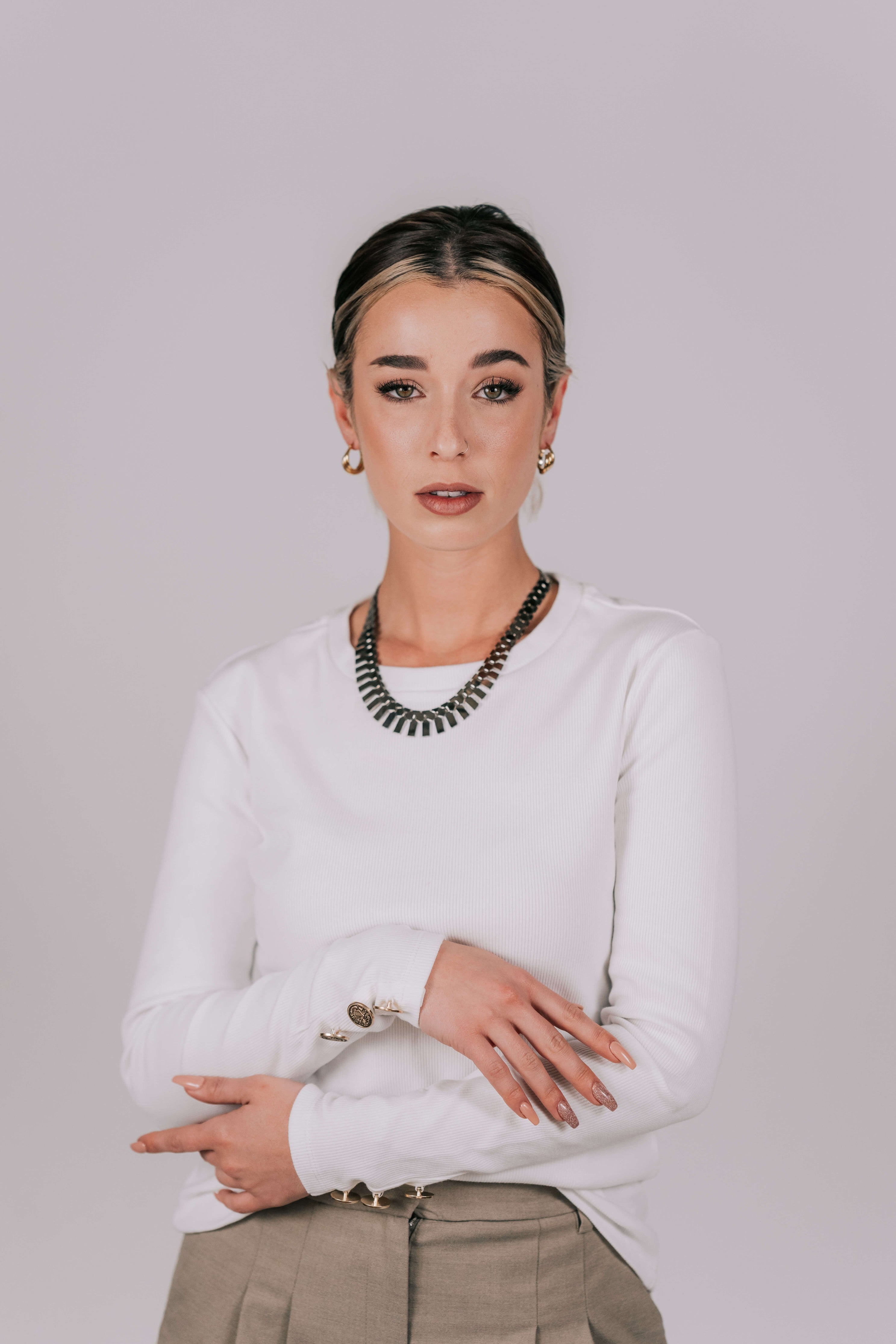 שרשרת קלודט כסף מושחר