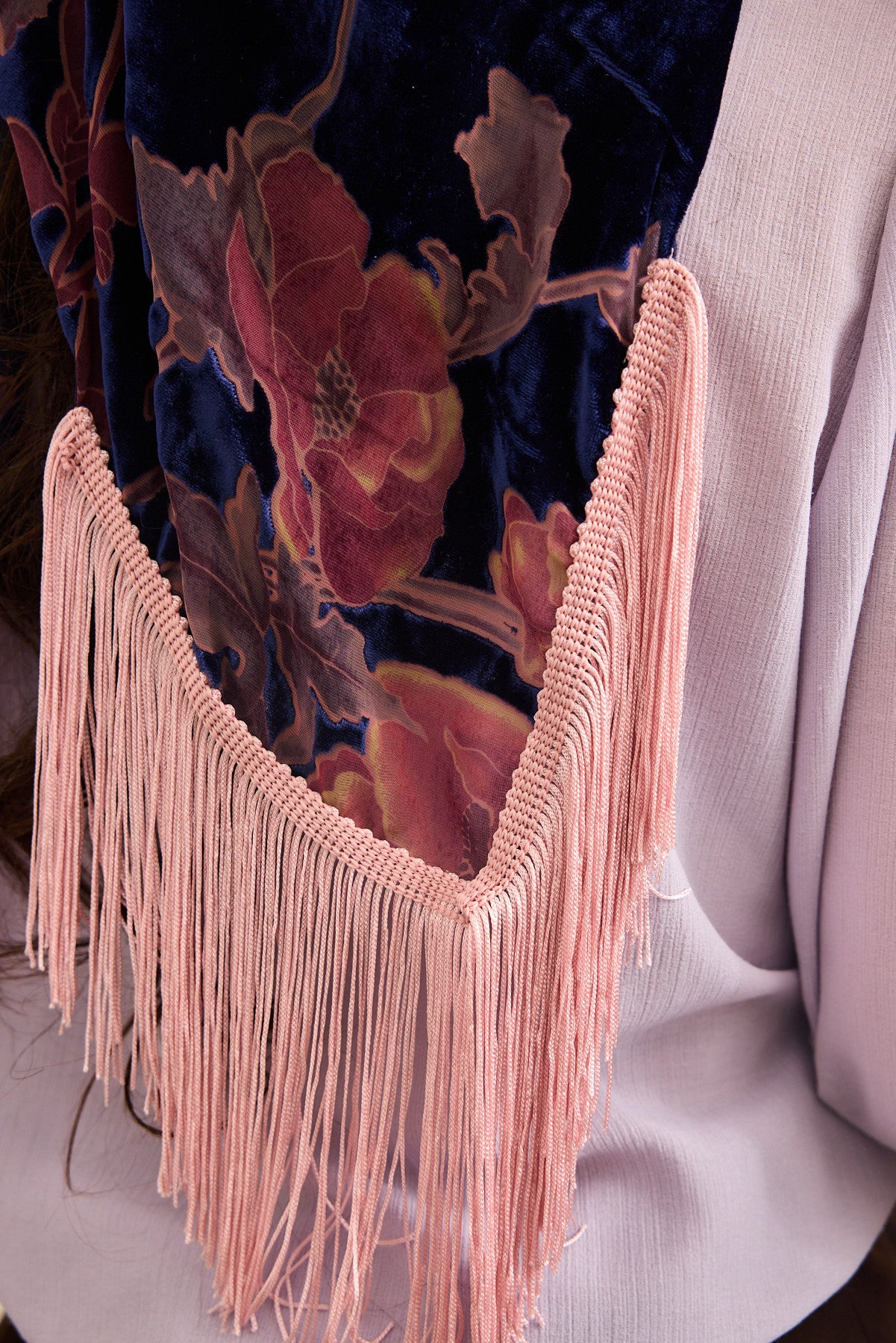 מטפחת משולשת אסיף כחול