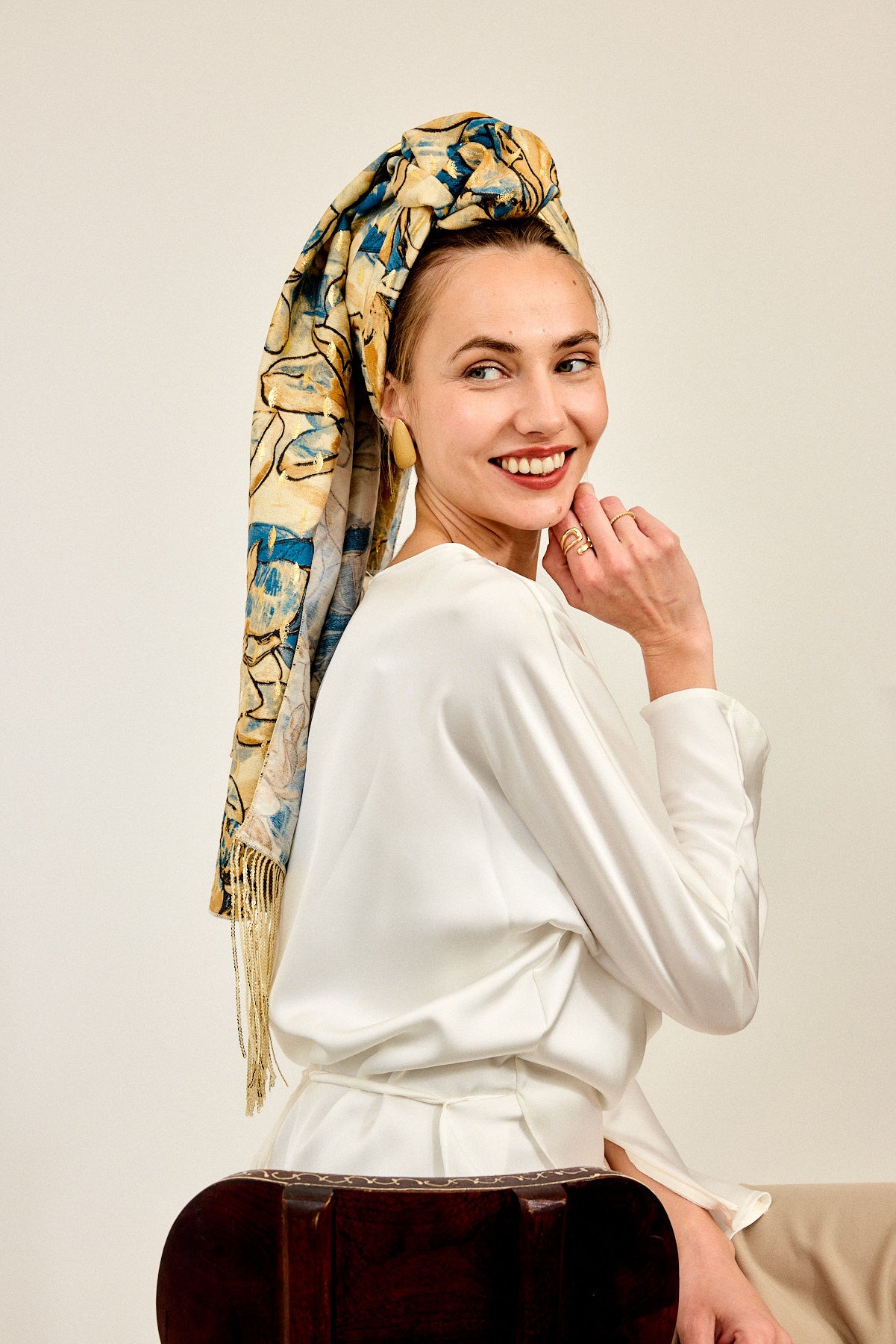 מטפחת צעיף גל