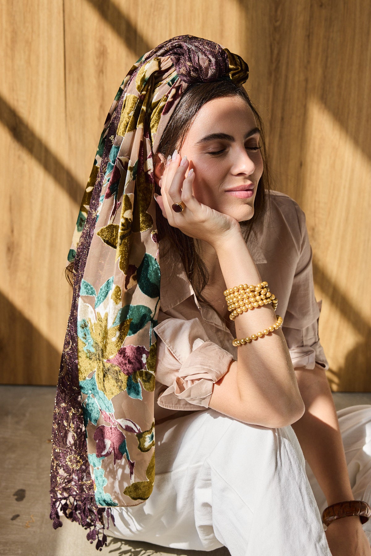 מטפחת צעיף אירוס