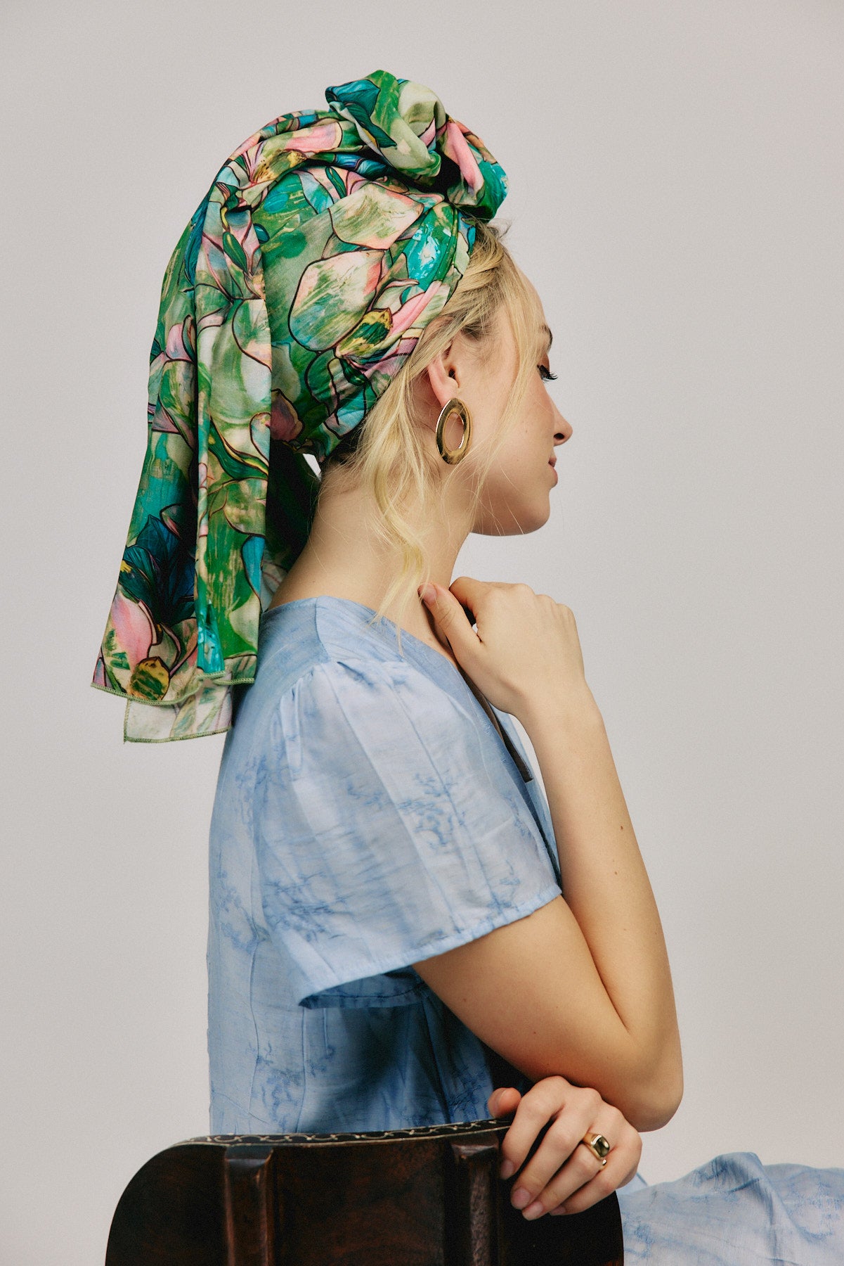 מטפחת צעיף דפנה