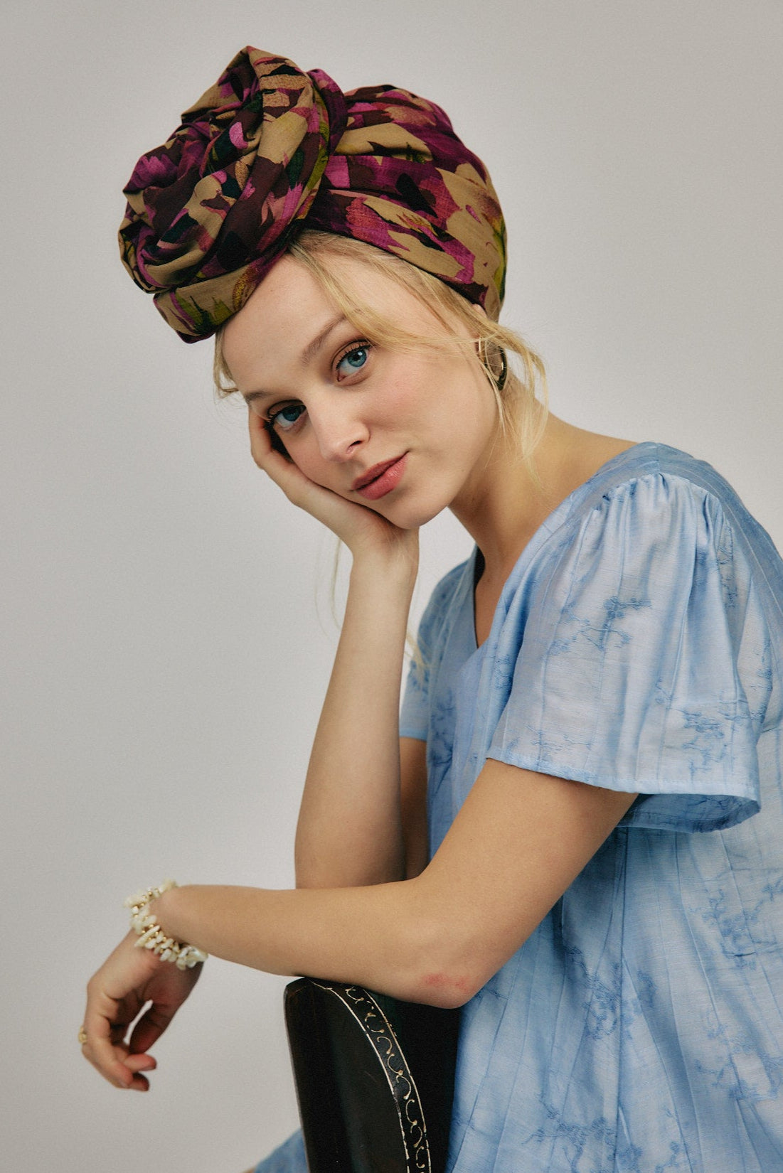 מטפחת צעיף רקפת