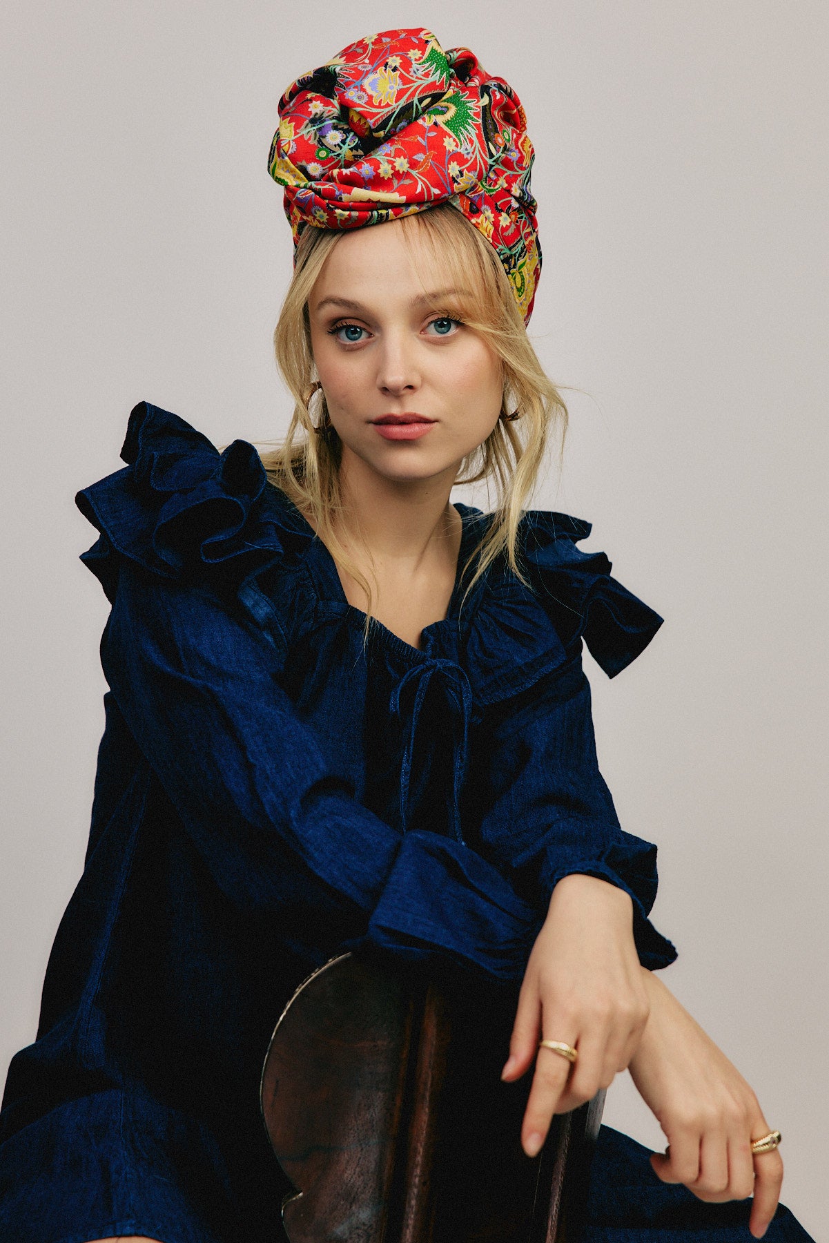 מטפחת צעיף לילך