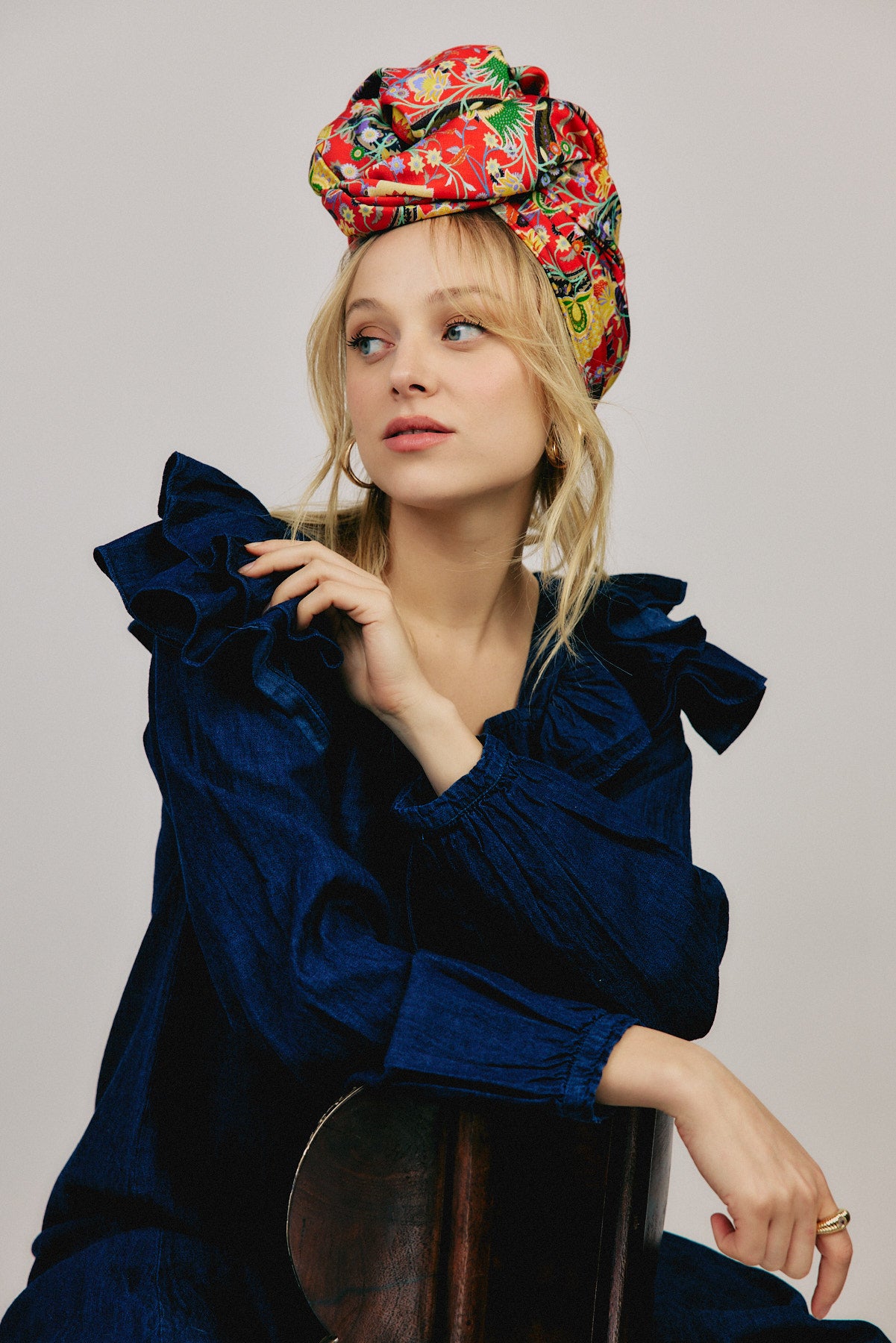 מטפחת צעיף לילך