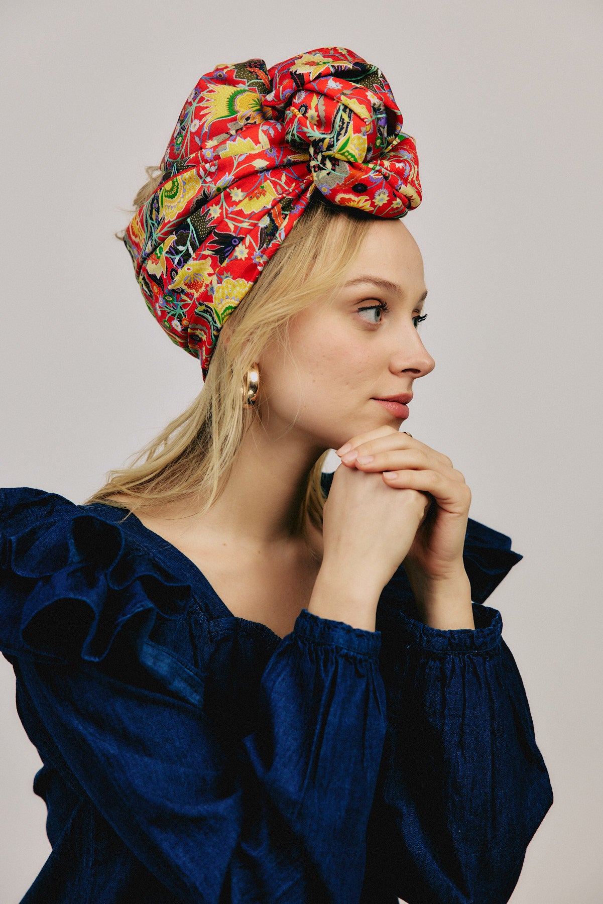 מטפחת צעיף לילך