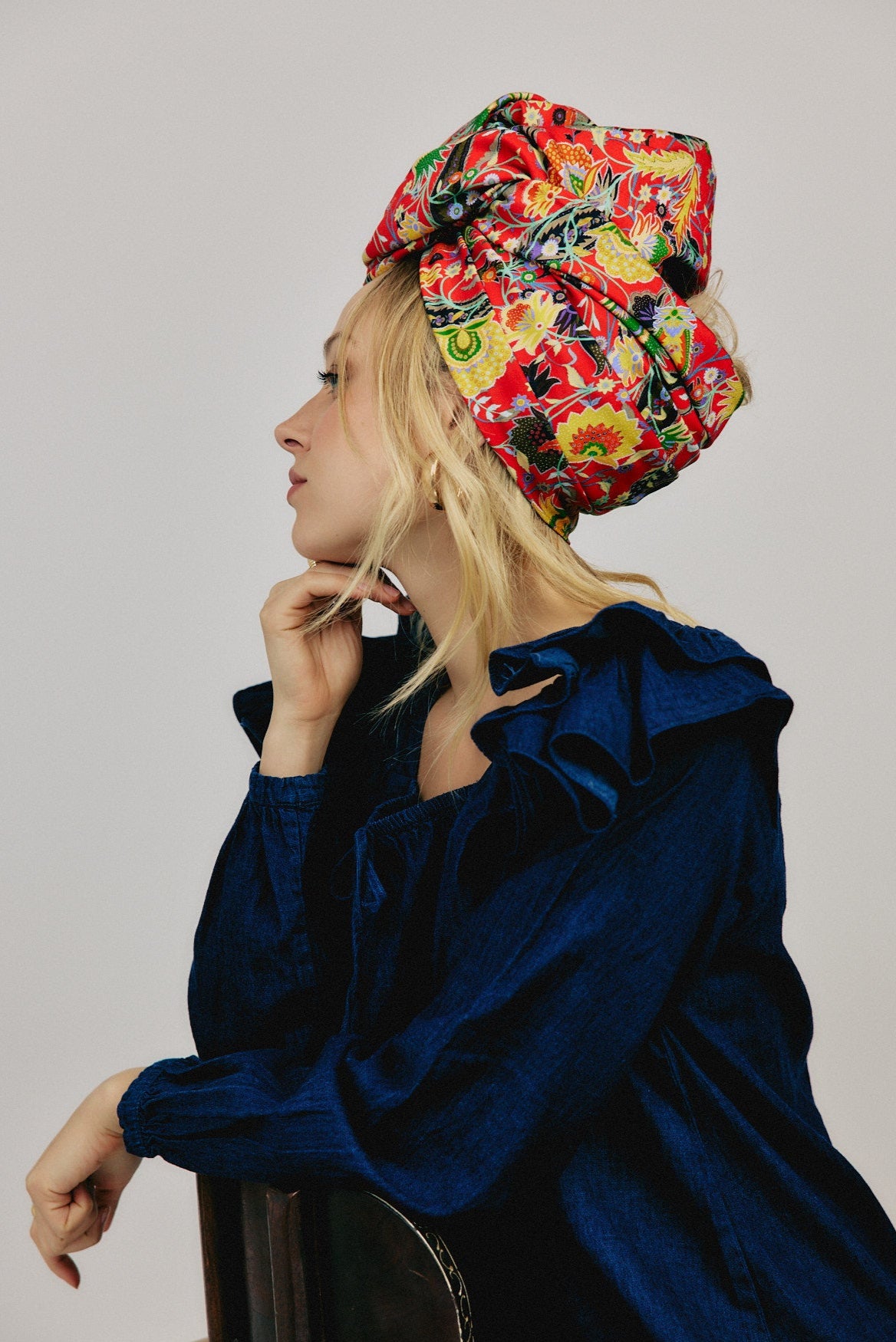 מטפחת צעיף לילך