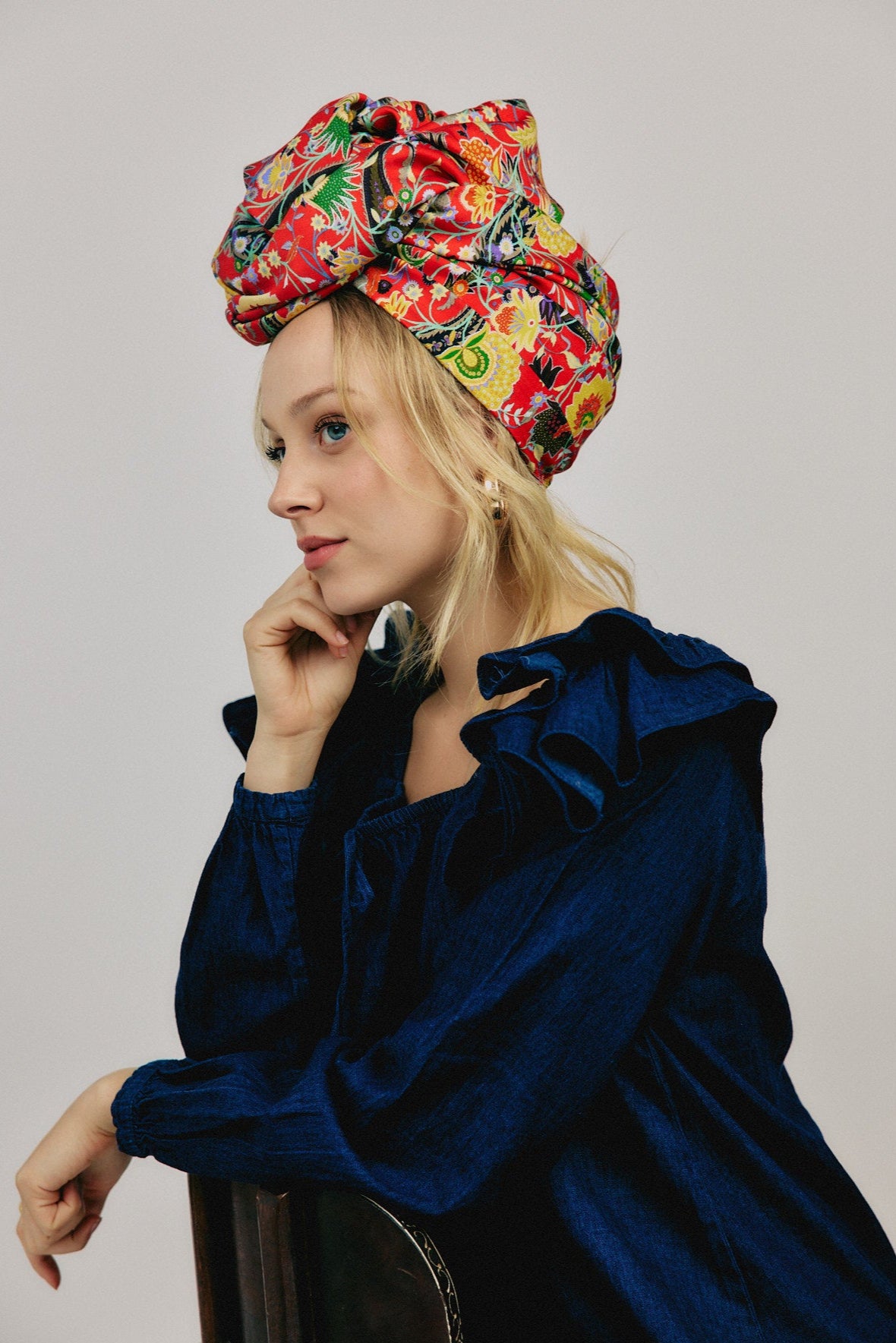 מטפחת צעיף לילך