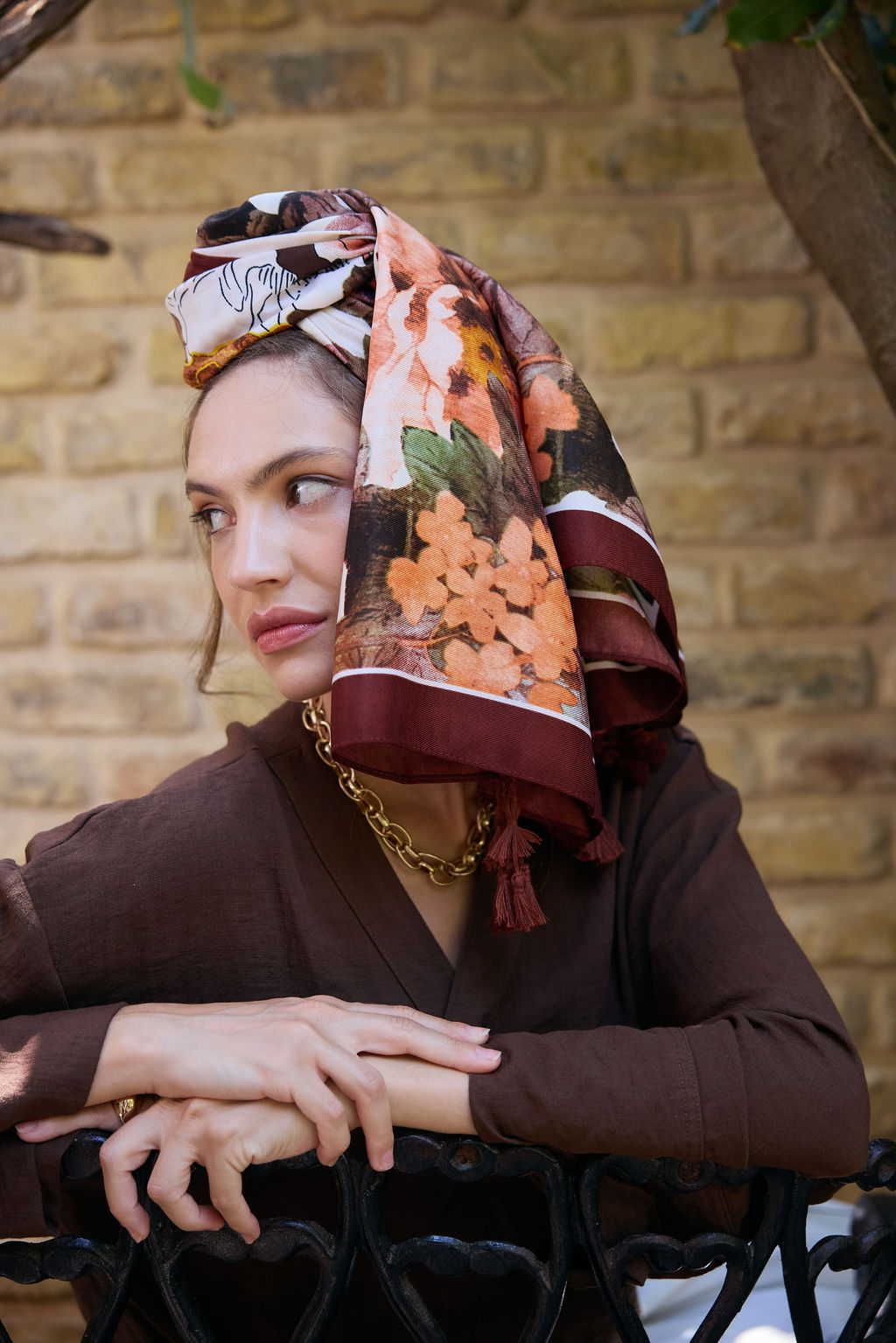 הדרא, קולקציית חגים, מטפחת פרחונית, מטפחת ליומיום