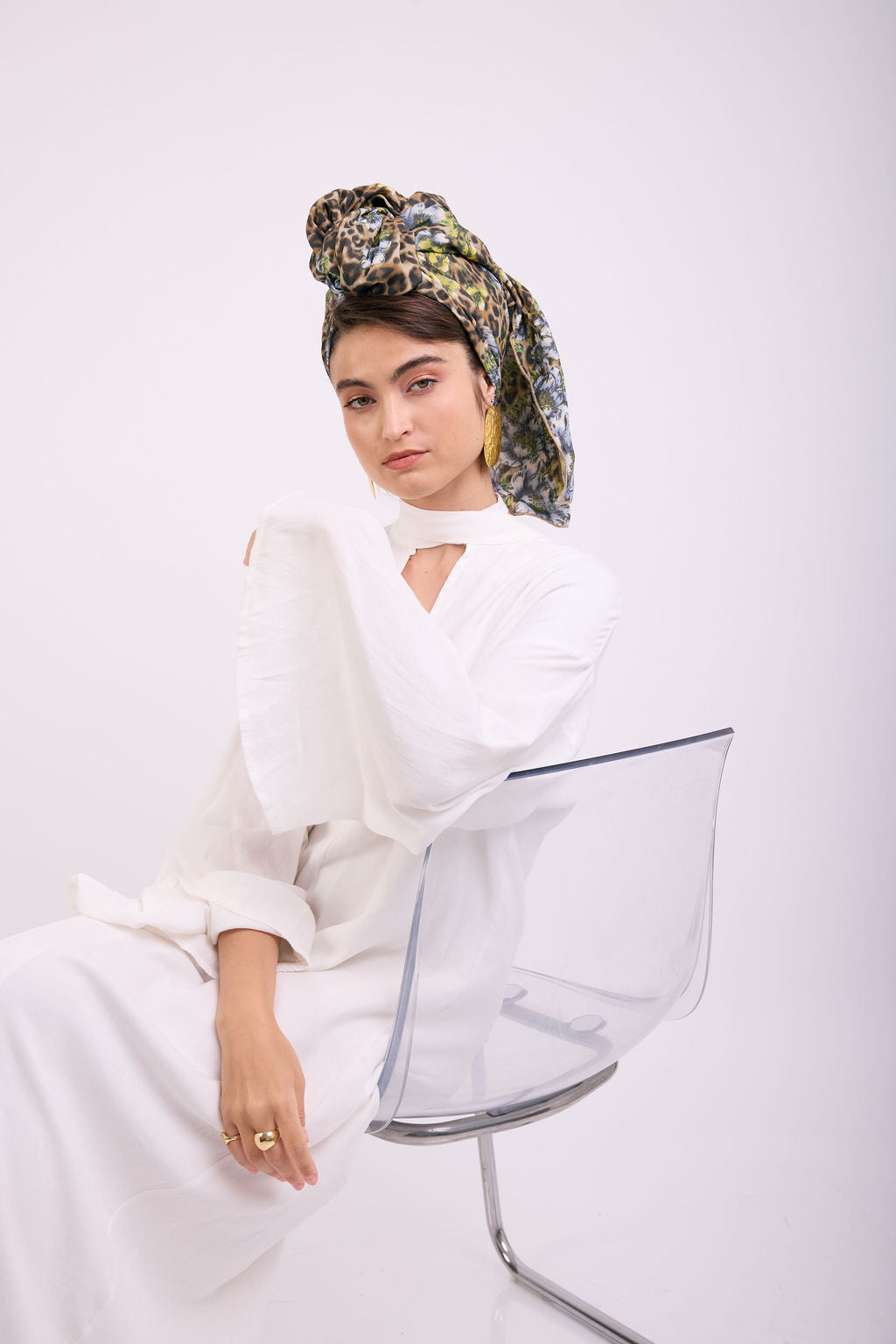 הדרא, קולקציית מטפחות קיץ, מטפחת מנומרת, מטפחת חגיגית