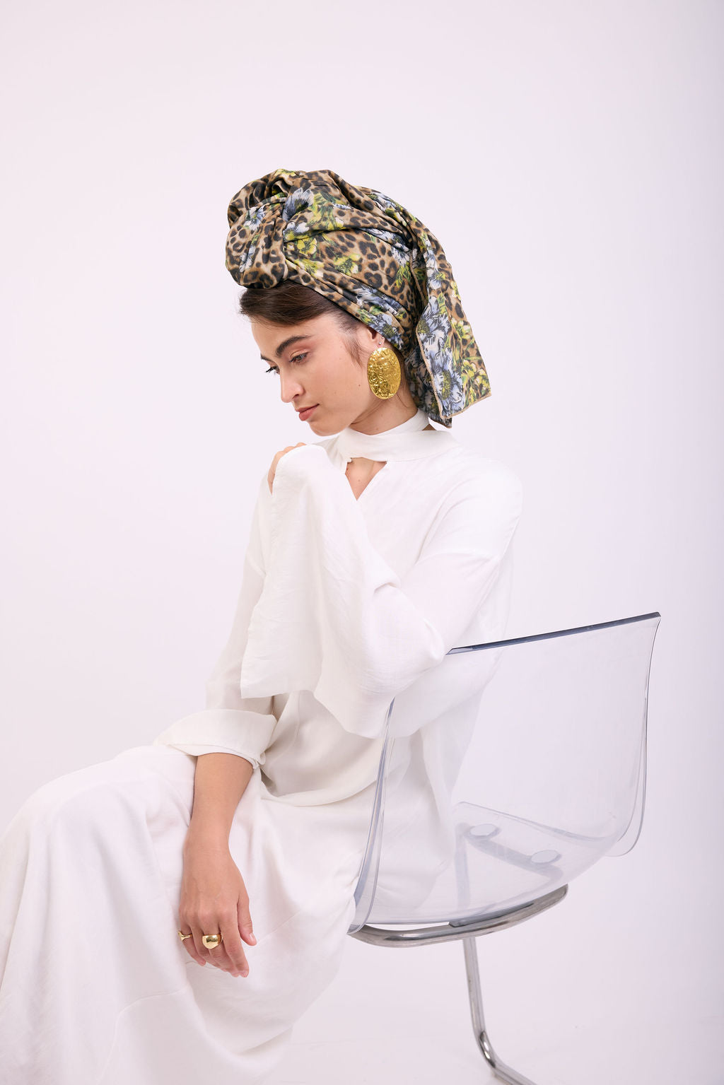 הדרא, קולקציית מטפחות קיץ, מטפחת מנומרת, מטפחת חגיגית