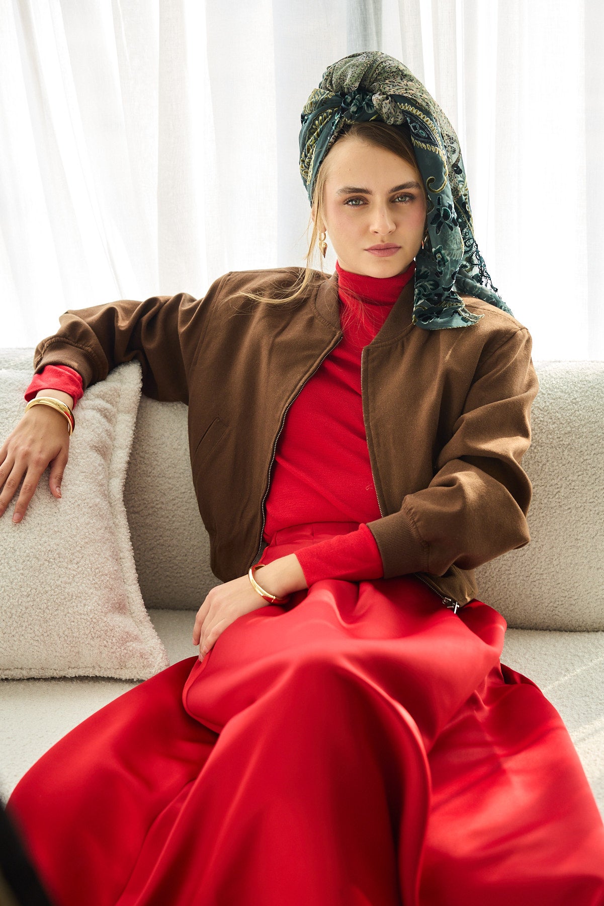 מטפחת צעיף ברק