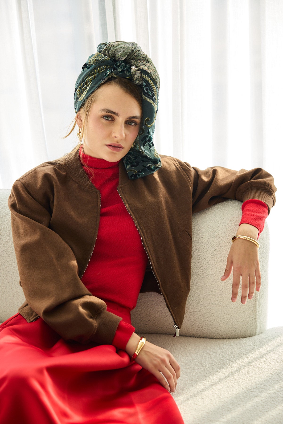 מטפחת צעיף ברק