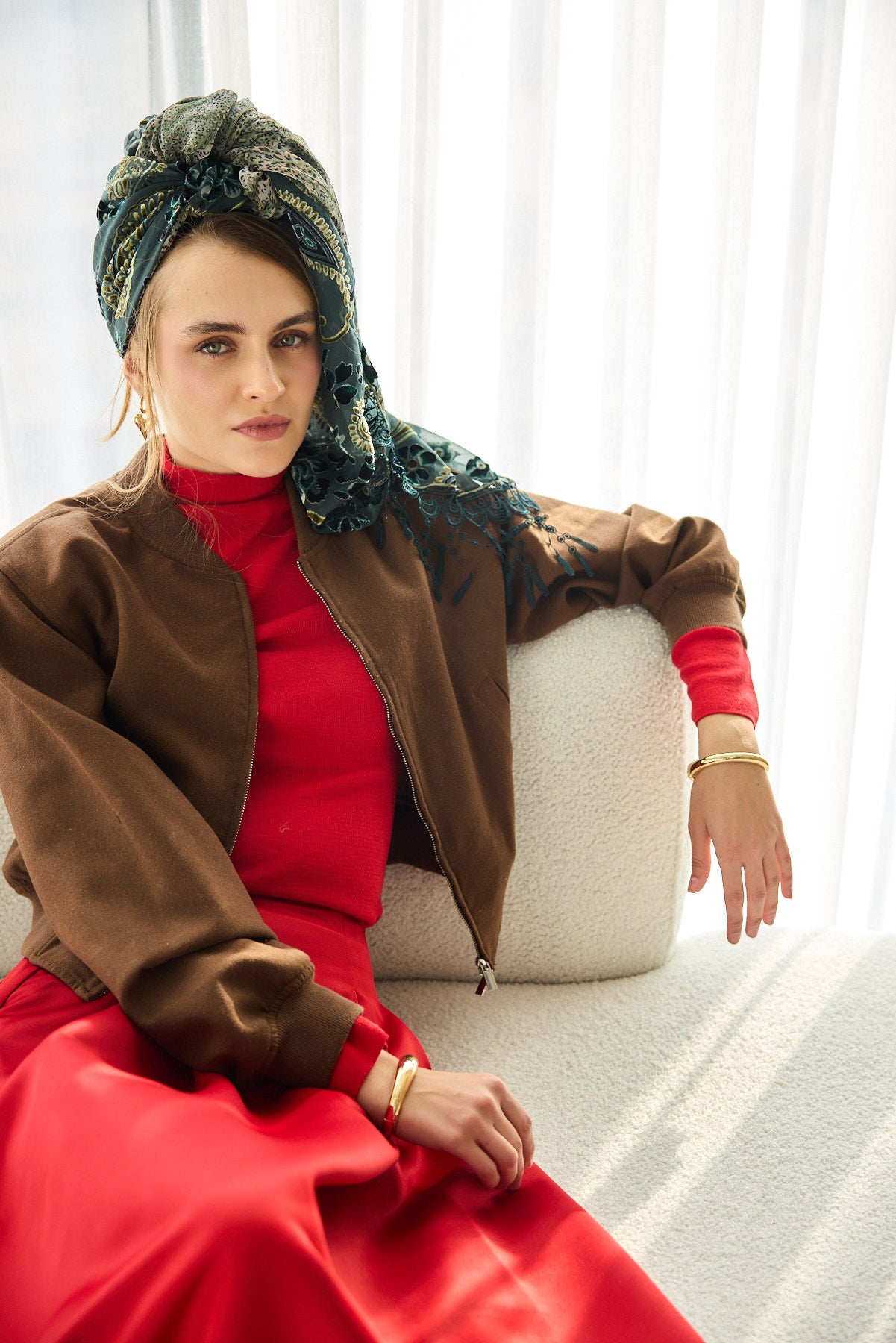 מטפחת צעיף ברק