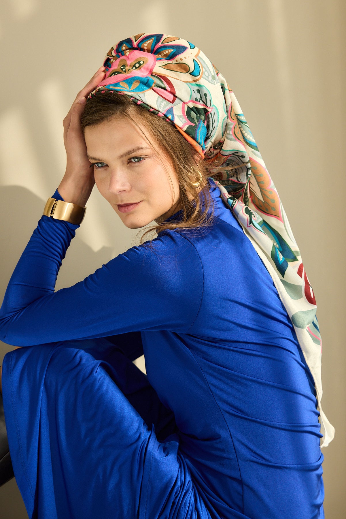 מטפחת מרובעת טל