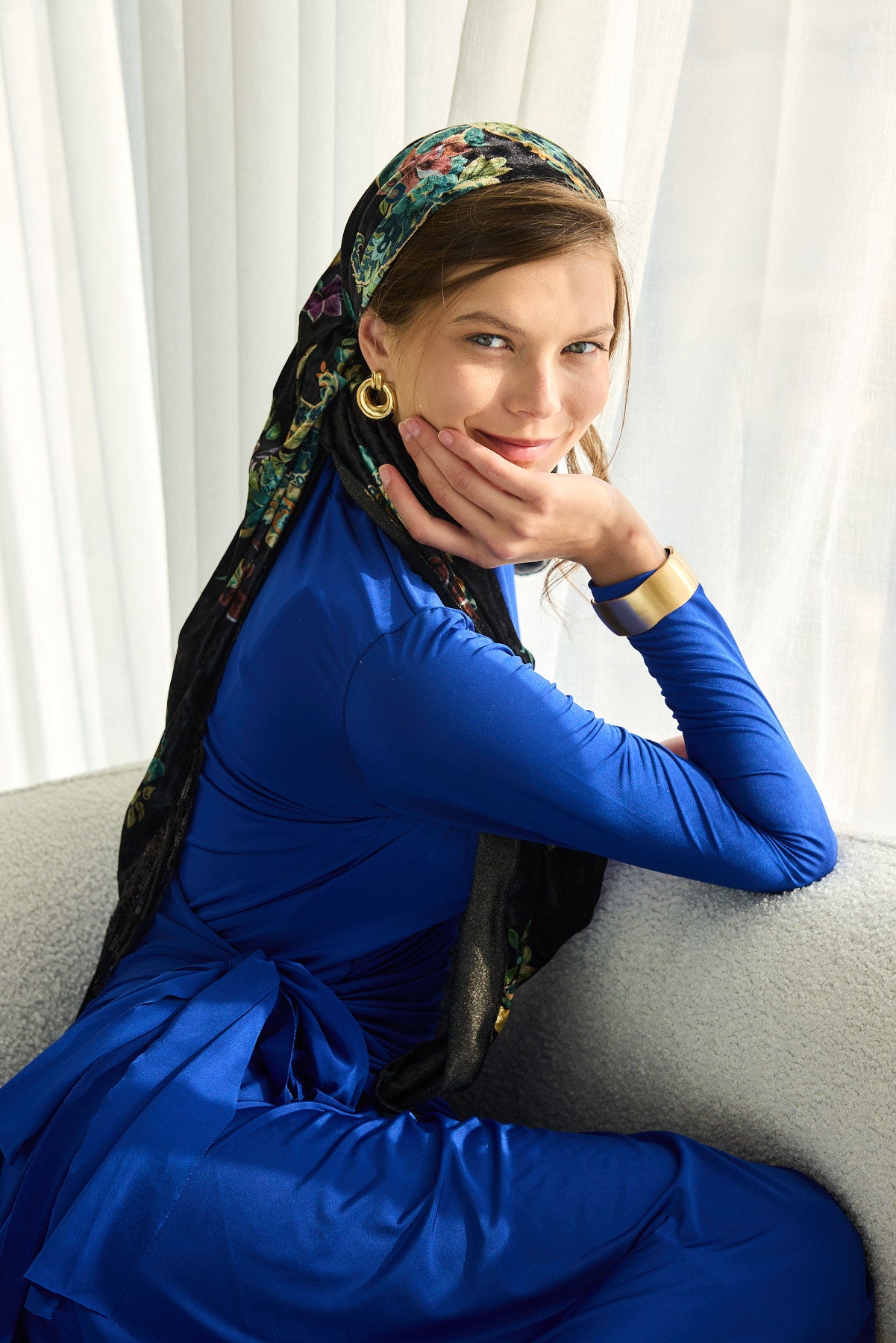 מטפחת משולשת סער