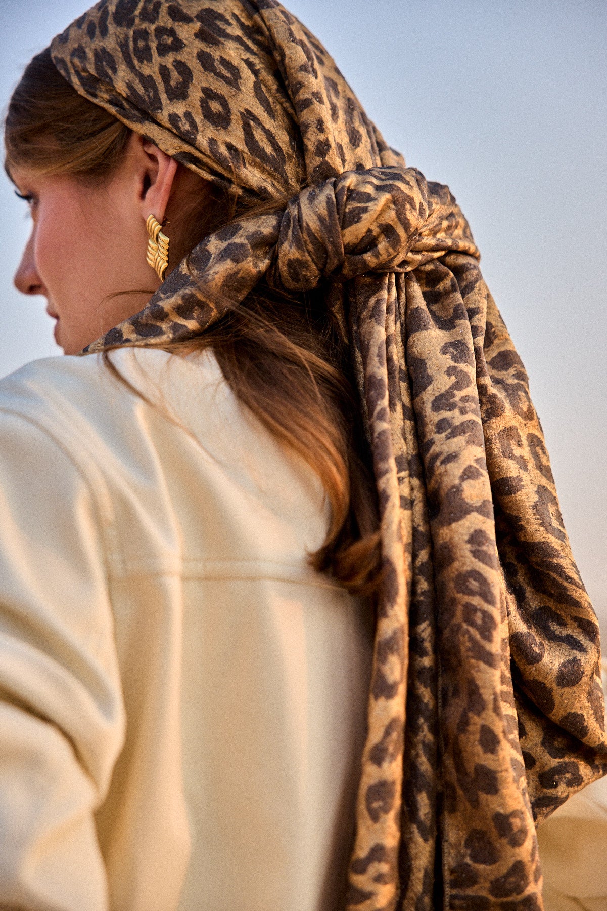 מטפחת מרובעת אגם