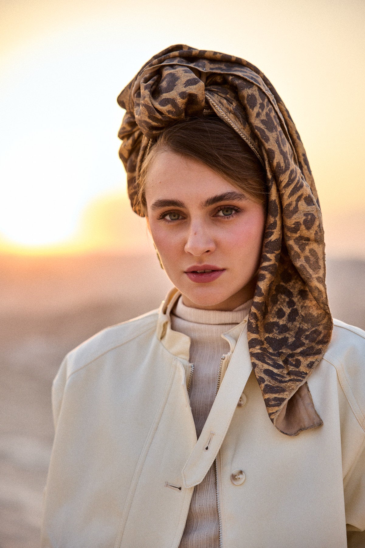 מטפחת צעיף אגם