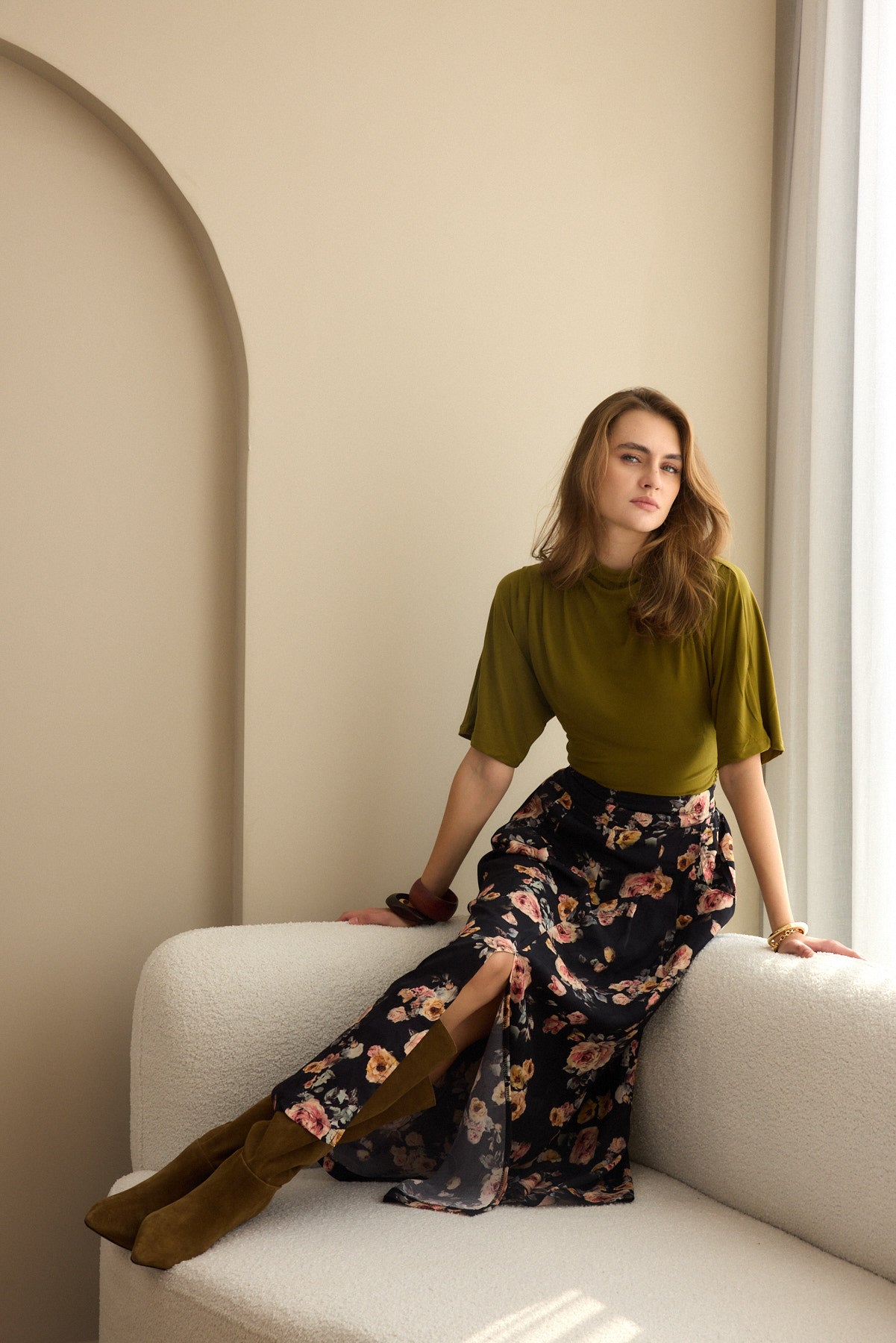 חצאית לילי שחורה