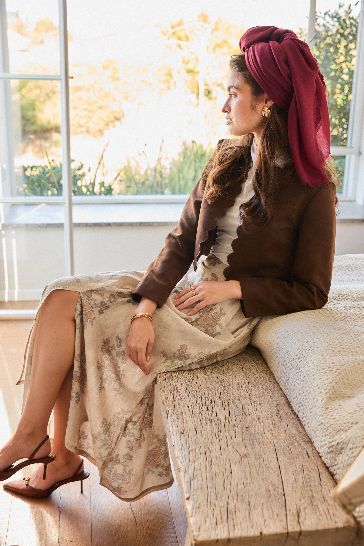 הדרא, מטפחת מרובעת, מרובעת בורדו ליומיום