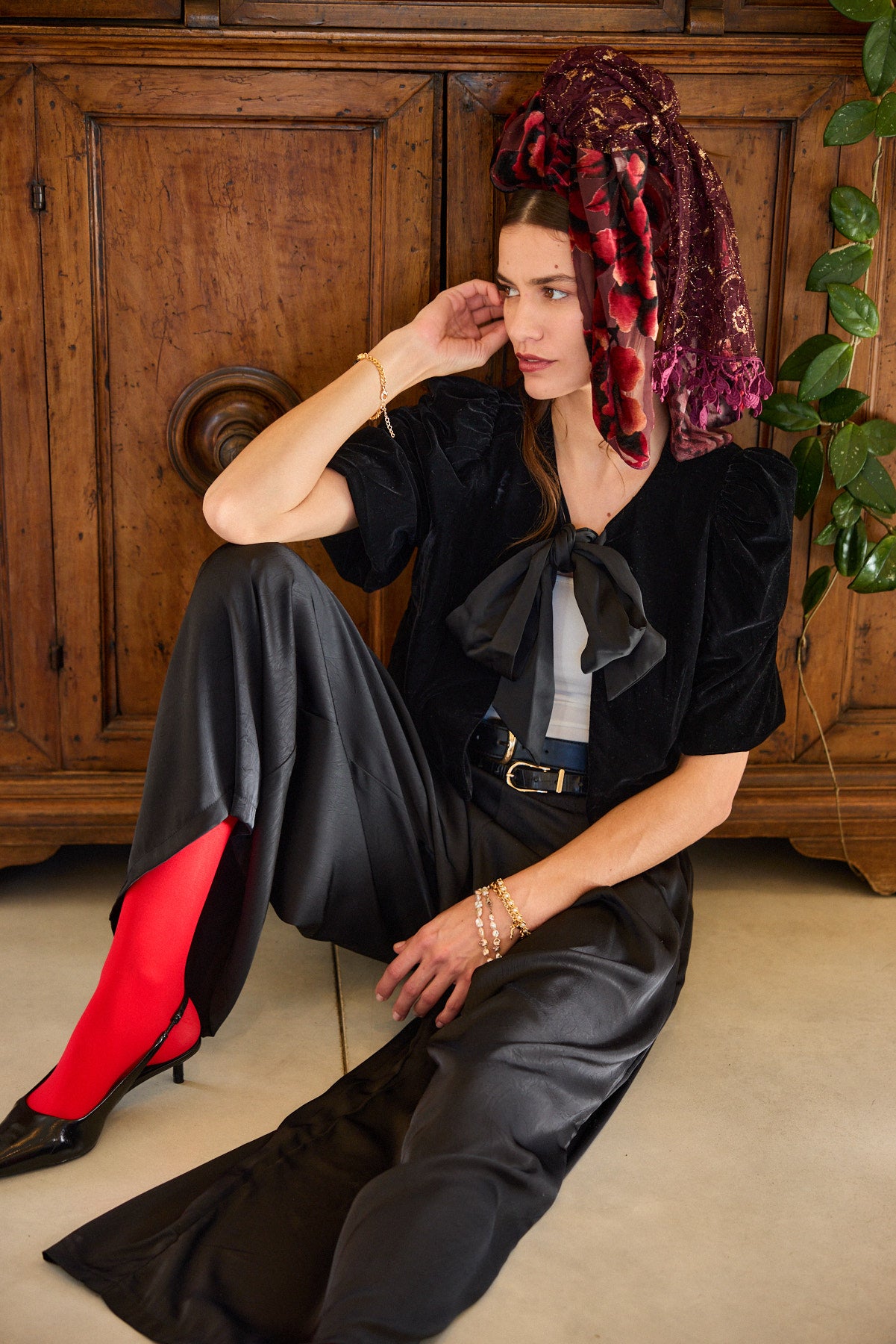 מטפחת צעיף שושן