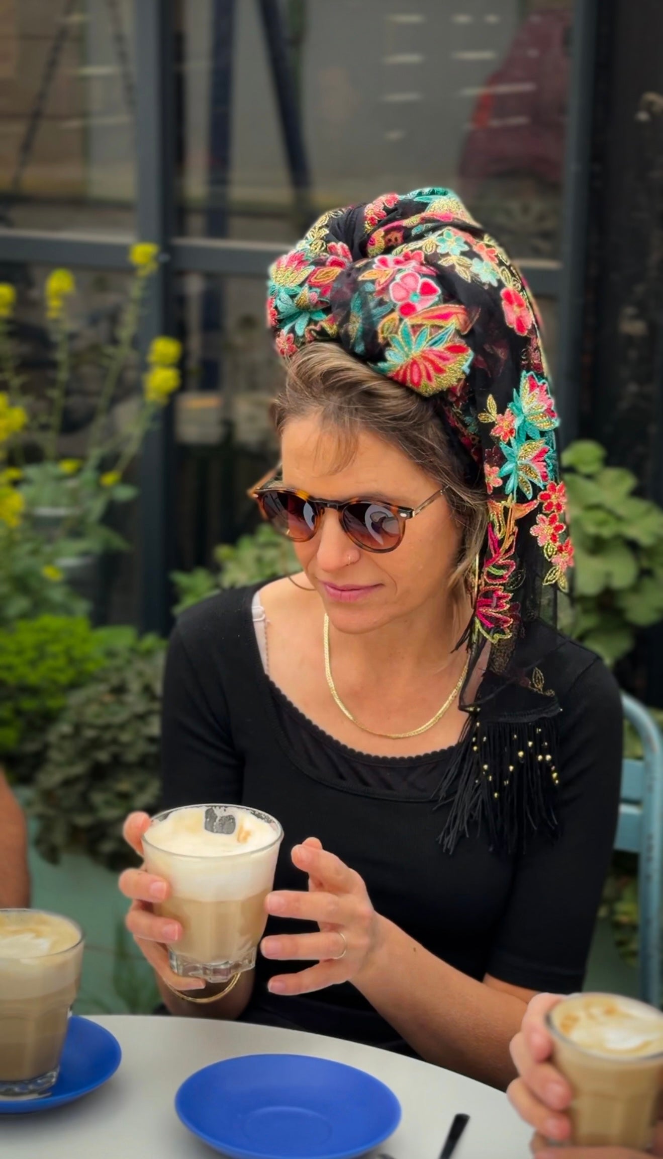 מטפחת צעיף פרג