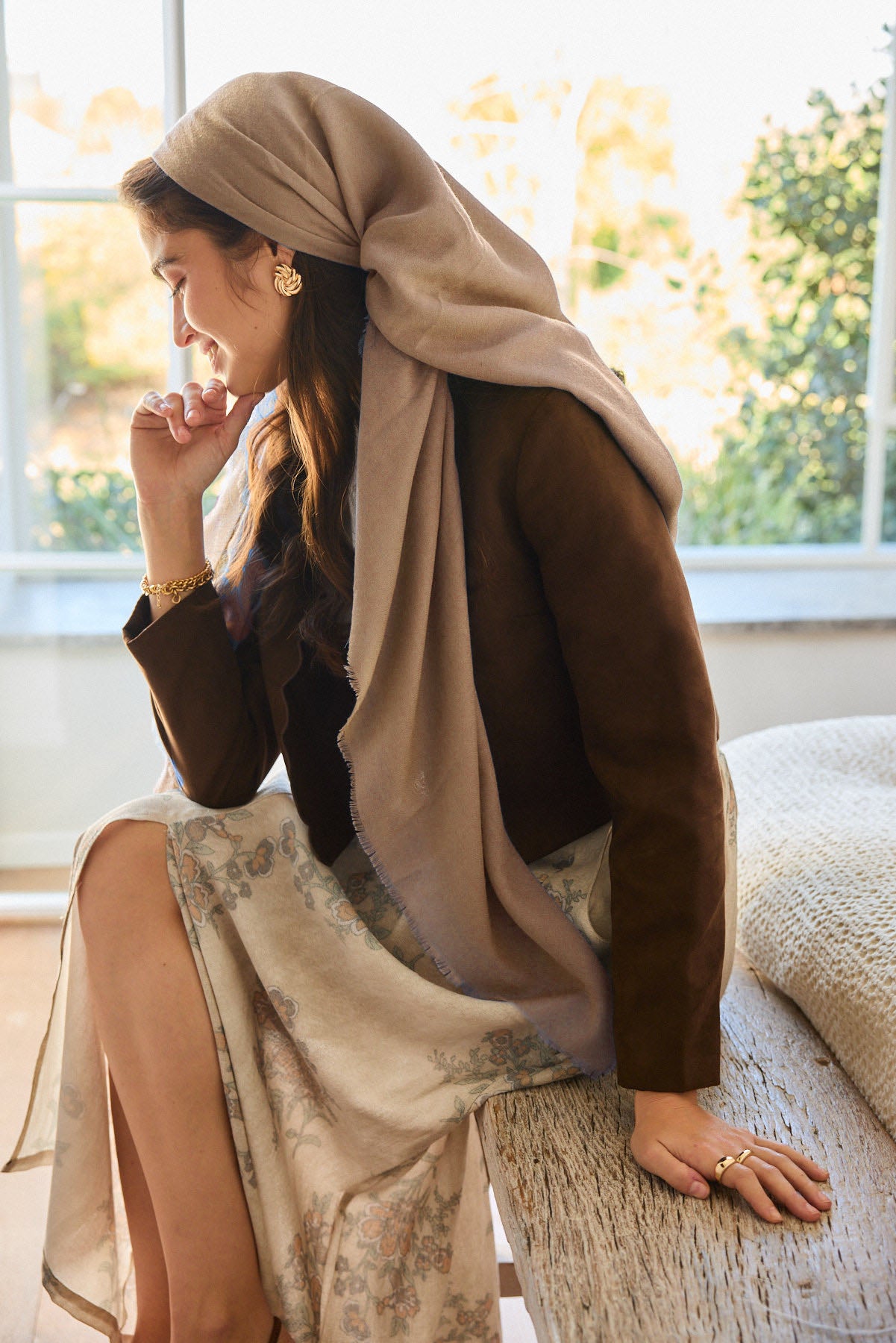 הדרא, מטפחת מרובעת, מרובעת בז' ליומיום