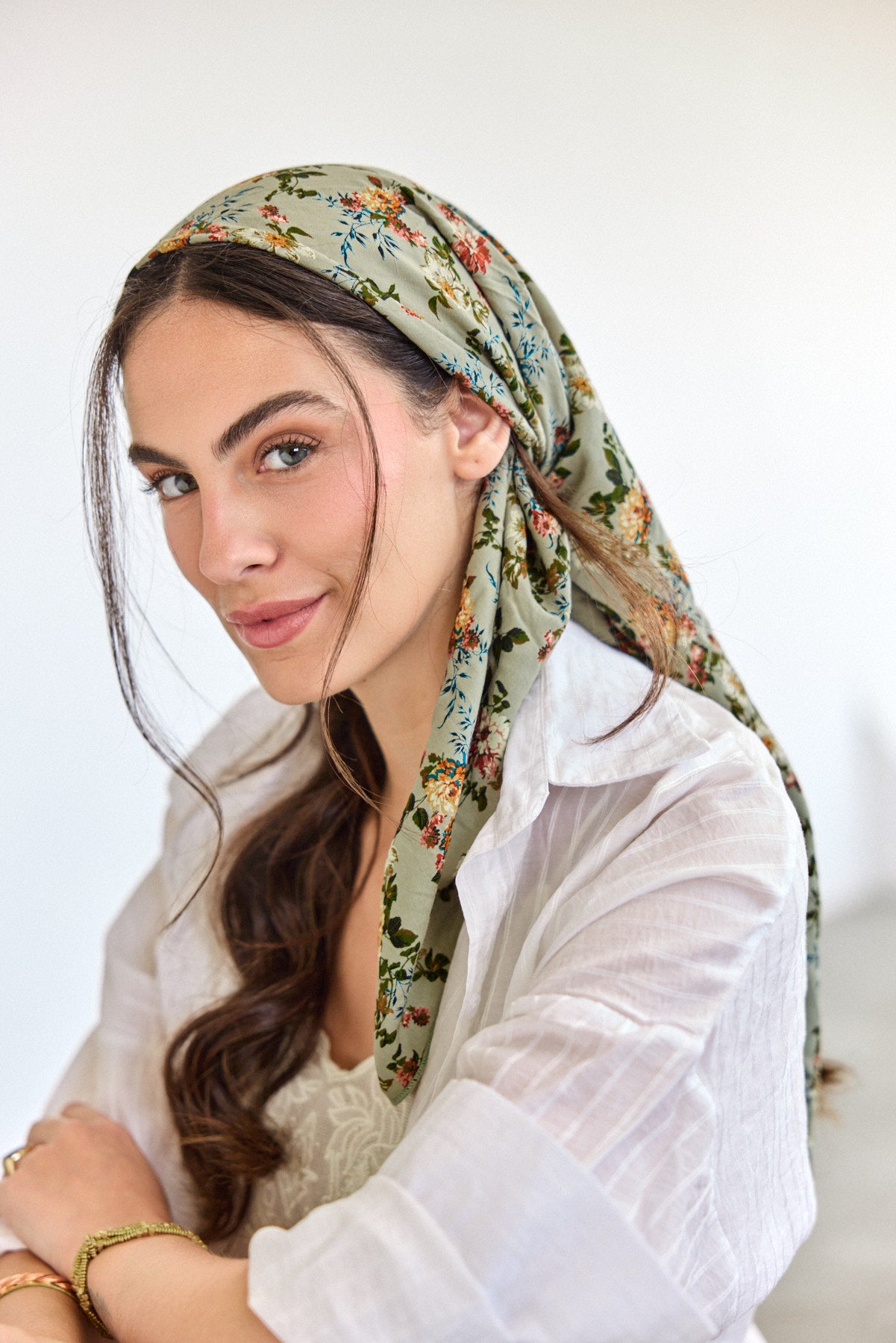 מטפחת בנדנה צור ירקרק