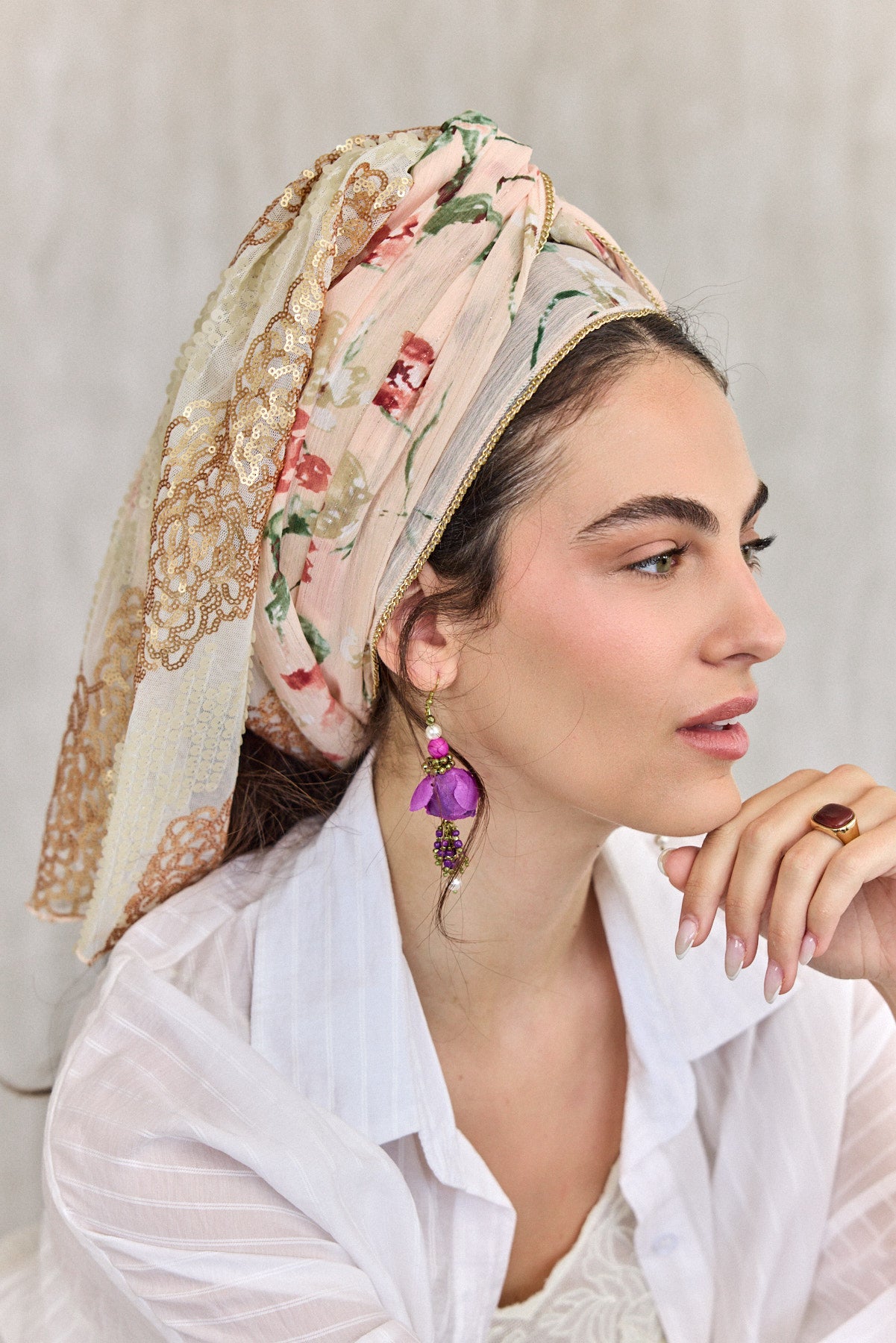 מטפחת צעיף פטוניה