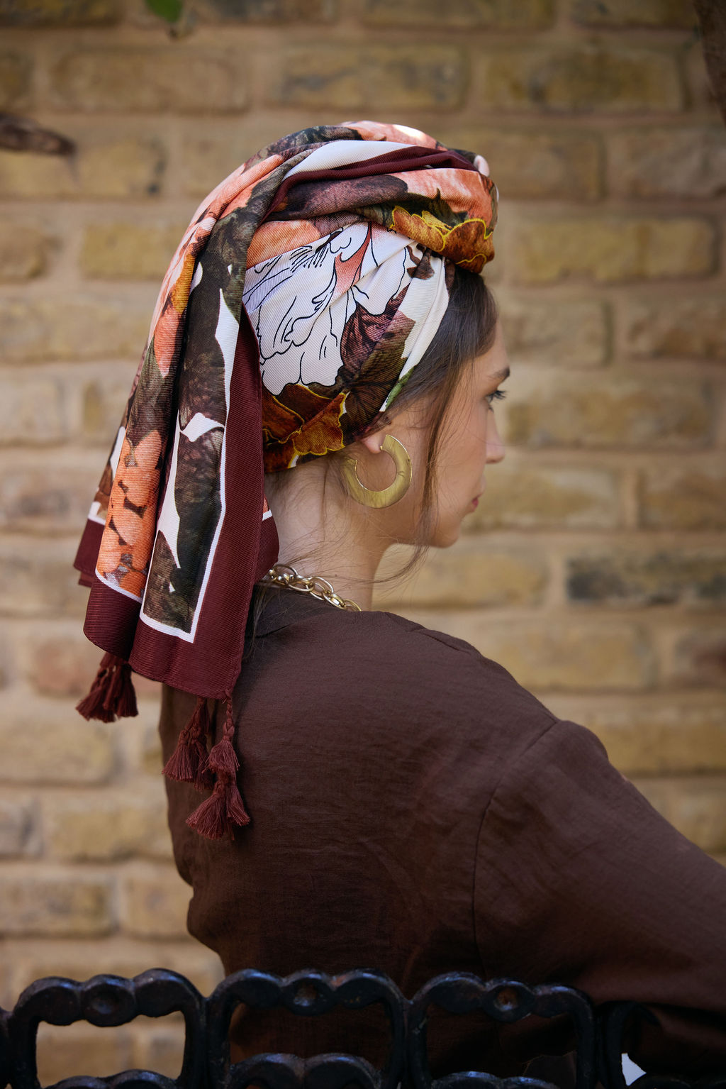 הדרא, קולקציית חגים, מטפחת פרחונית, מטפחת ליומיום