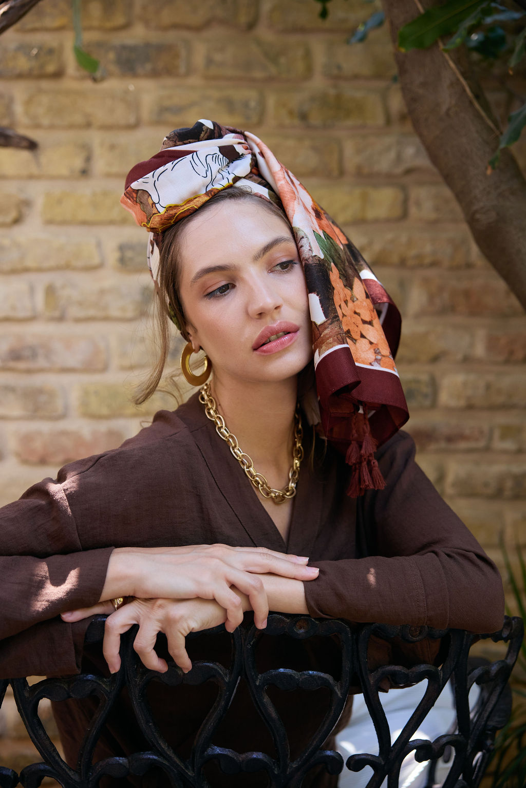 הדרא, קולקציית חגים, מטפחת פרחונית, מטפחת ליומיום