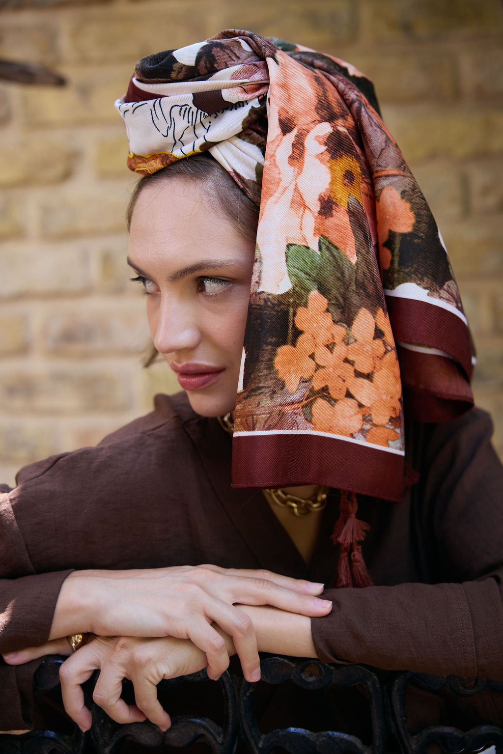 הדרא, קולקציית חגים, מטפחת פרחונית, מטפחת ליומיום